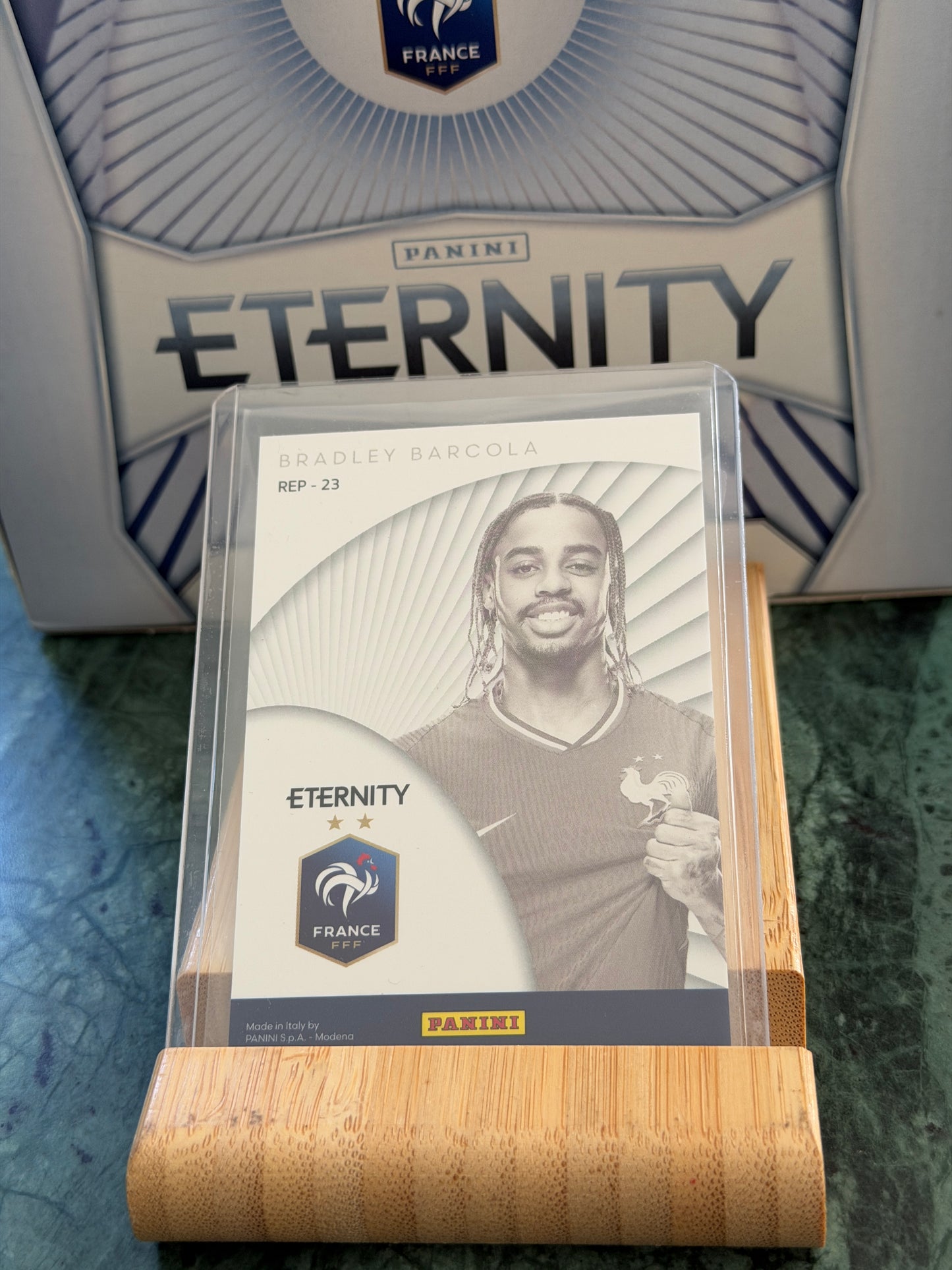 Mfs Panini Eternity Bleus Represent Bradley Barcola 46/50 25/26
