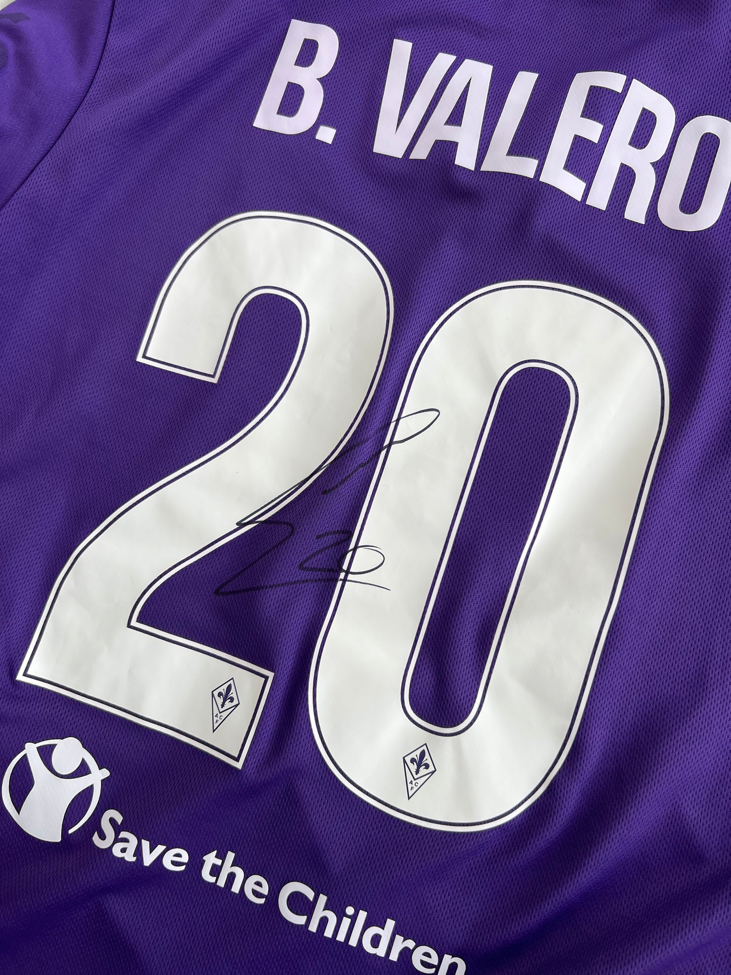 ACF Fiorentina B.Valero #20 Le Coq Sportif 15/16 taille M