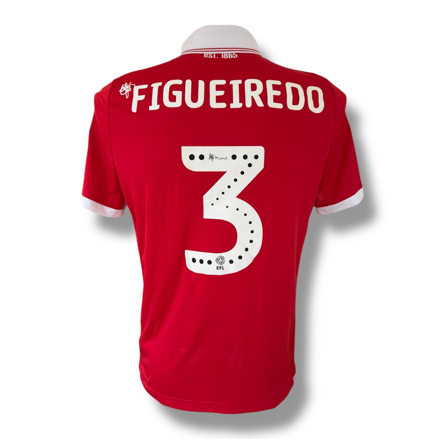 Mfs Nottingham Forest Tobias Figueiredo #3 Macron 18/19 taille M