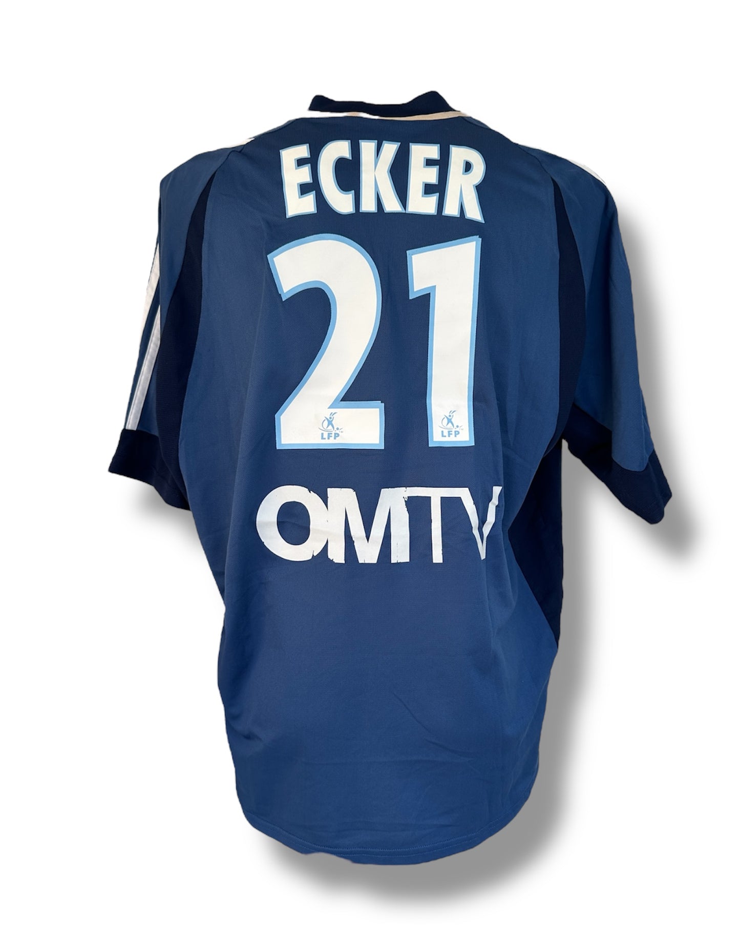 Mfs Olympique de Marseille Johnny Ecker #21 Adidas 02/03 taille XL
