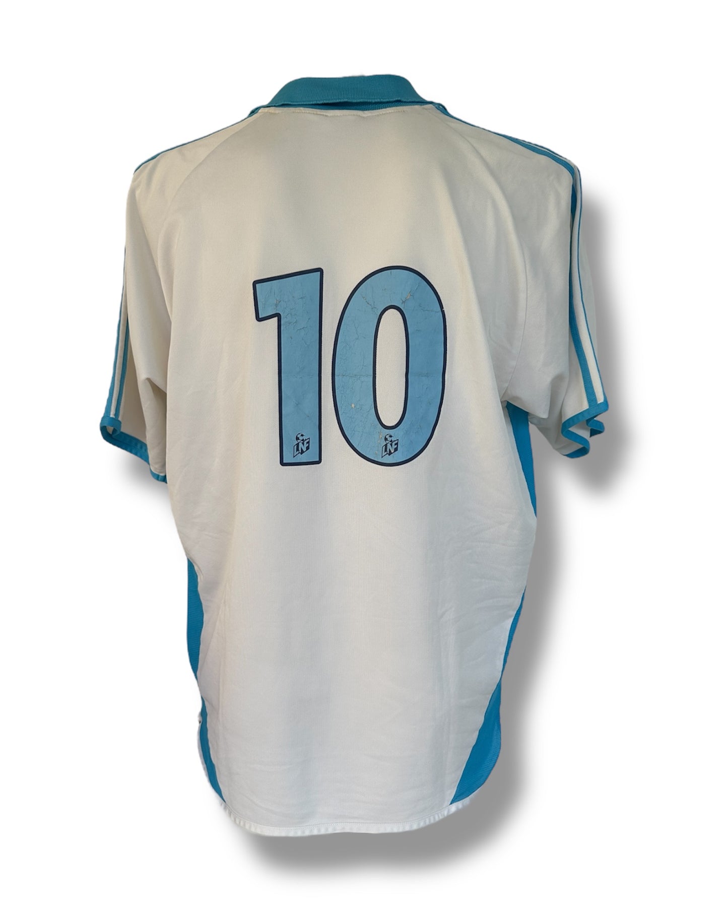 Mfs Olympique de Marseille M.Gafour #10 Adidas 01/02 taille XL