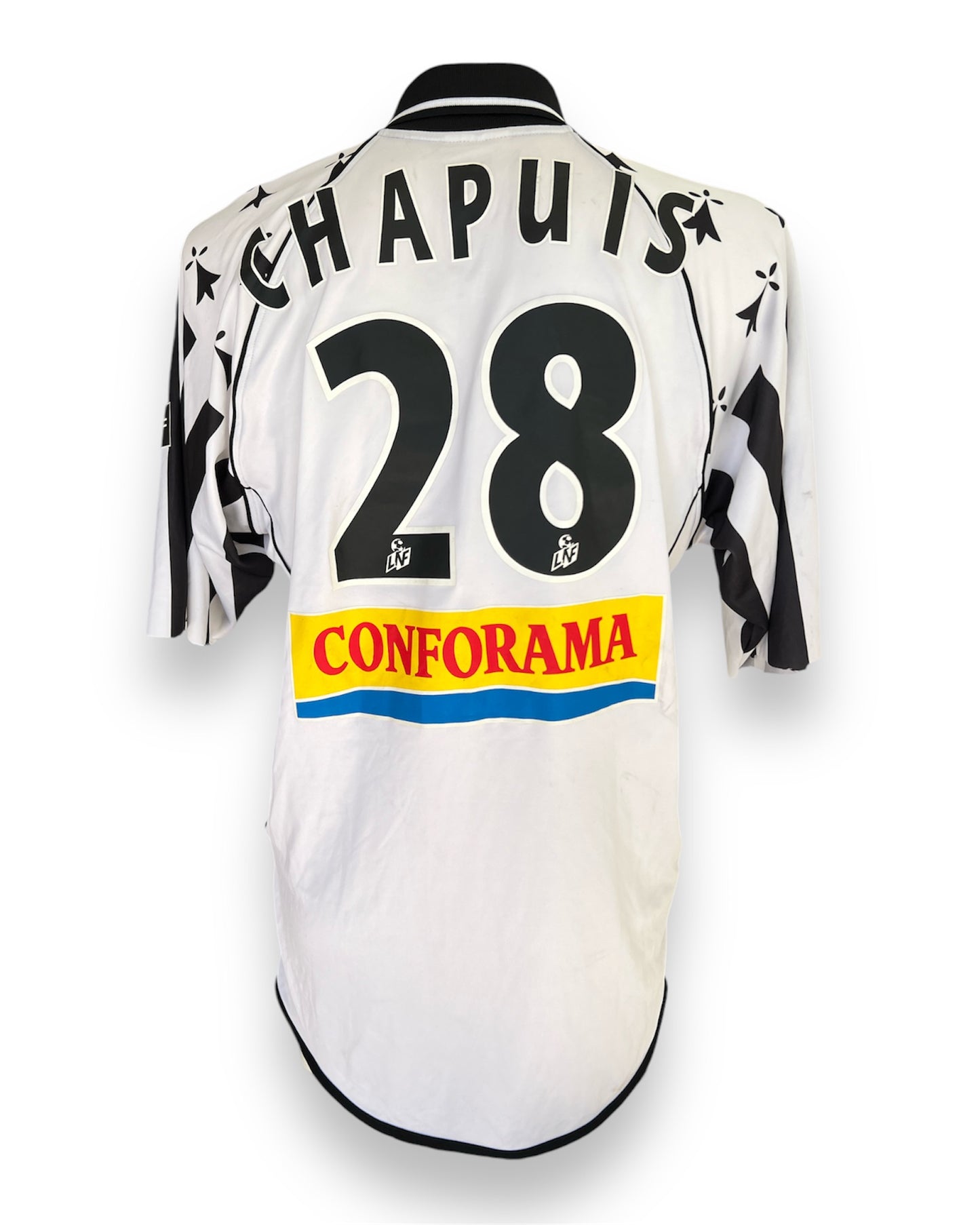 Mfs Stade Rennais C.Chapuis #28 Asics 01/02 taille XL