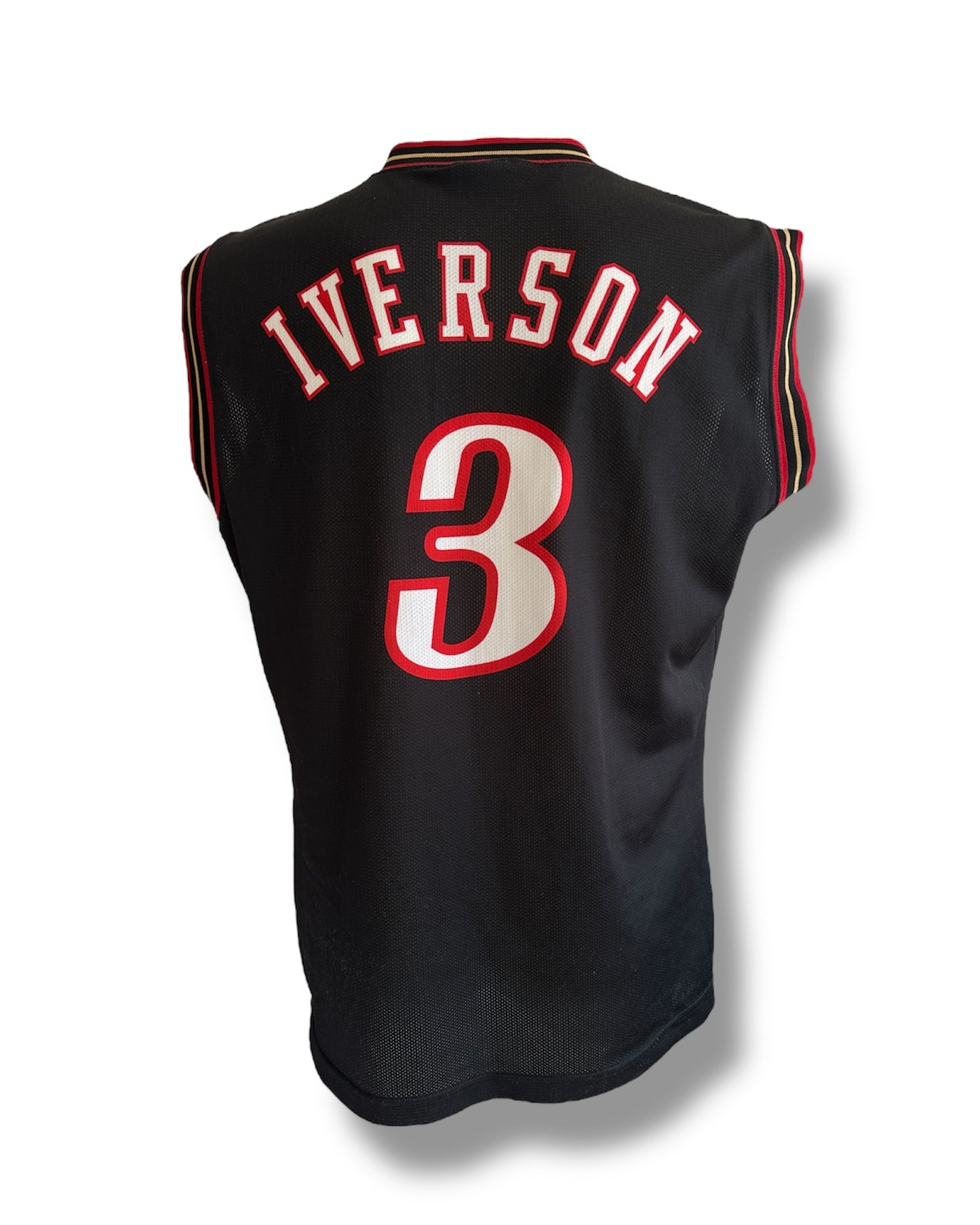 Mfs Jersey NBA Philadelphie Sixers Allen Iverson #3 Champion USA taille L