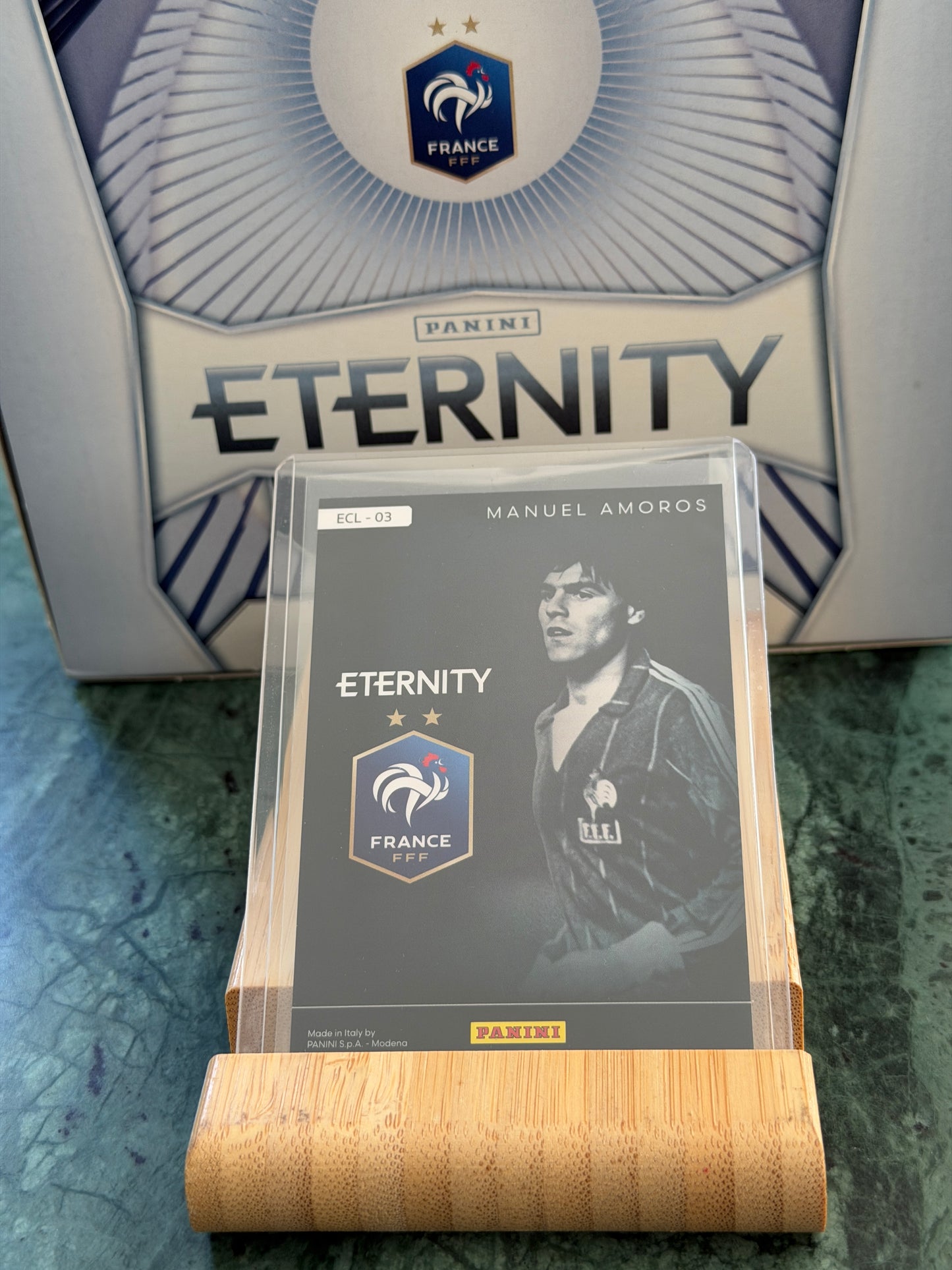 Mfs Panini Eternity Bleus Eclipse Manuel Amoros 16/25 25/26