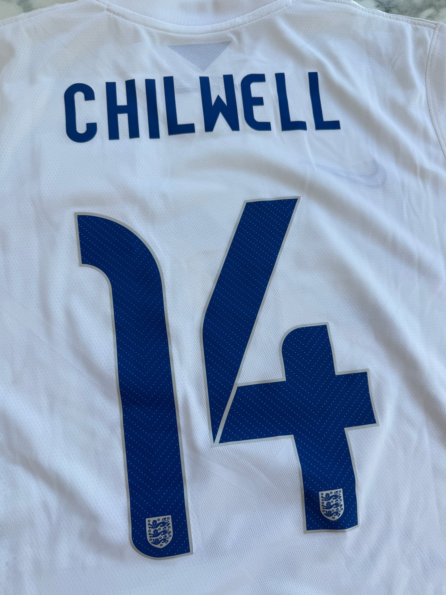 Mfs Angleterre Ben Chilwell #14 Nike 2014 taille M