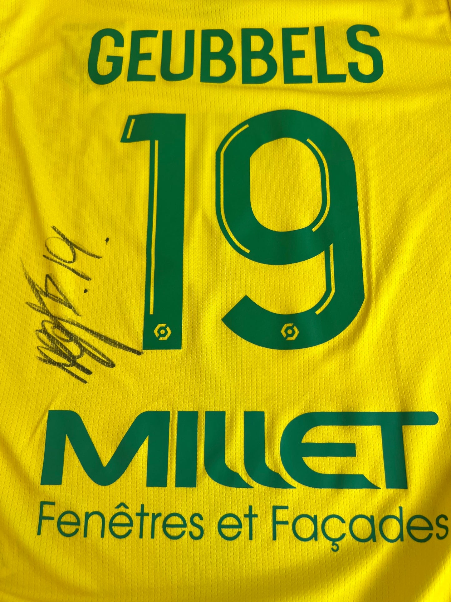 Fc Nantes W.Geubbels #19 Macron 21/22 taille L