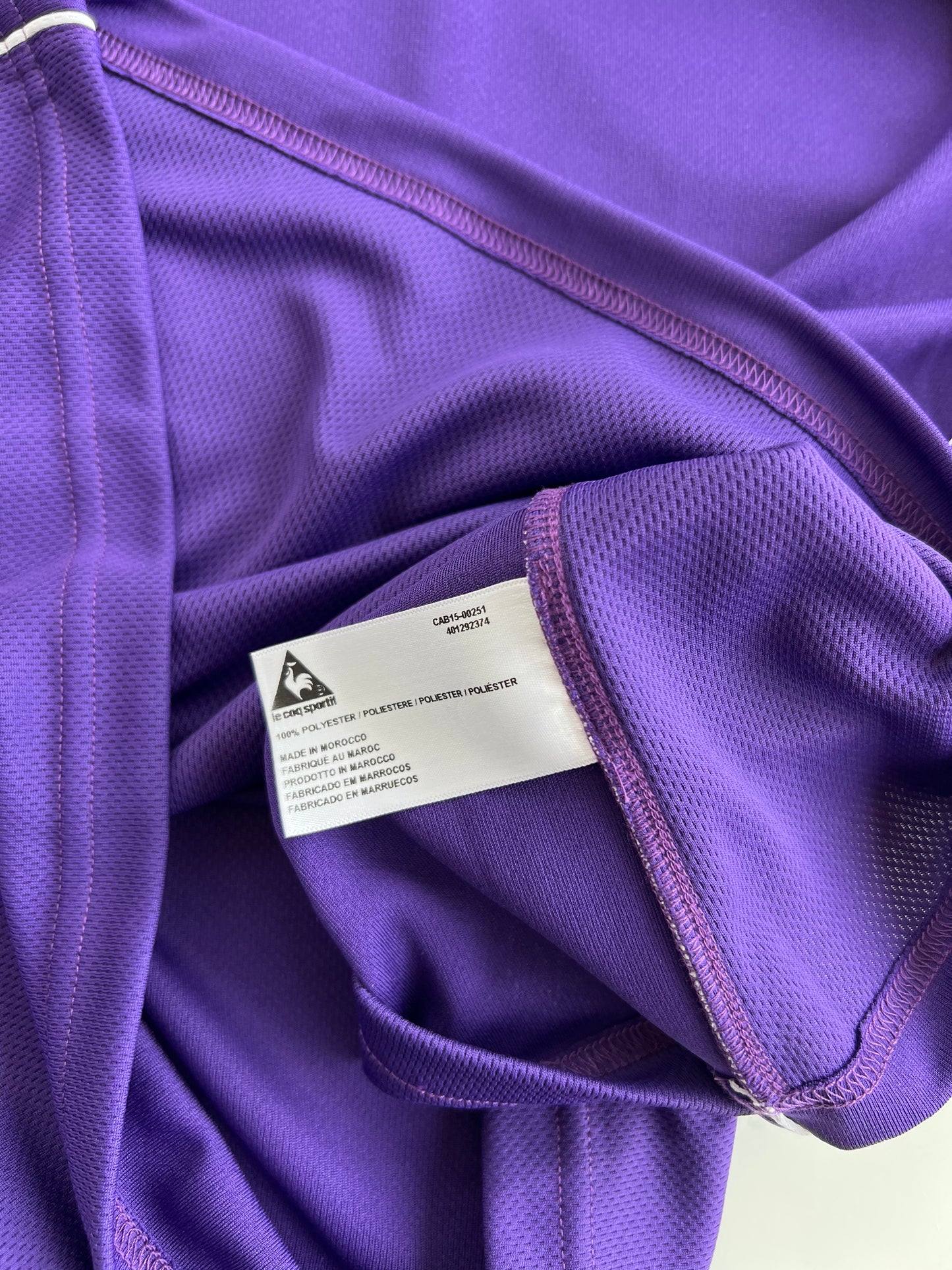 ACF Fiorentina B.Valero #20 Le Coq Sportif 15/16 taille M