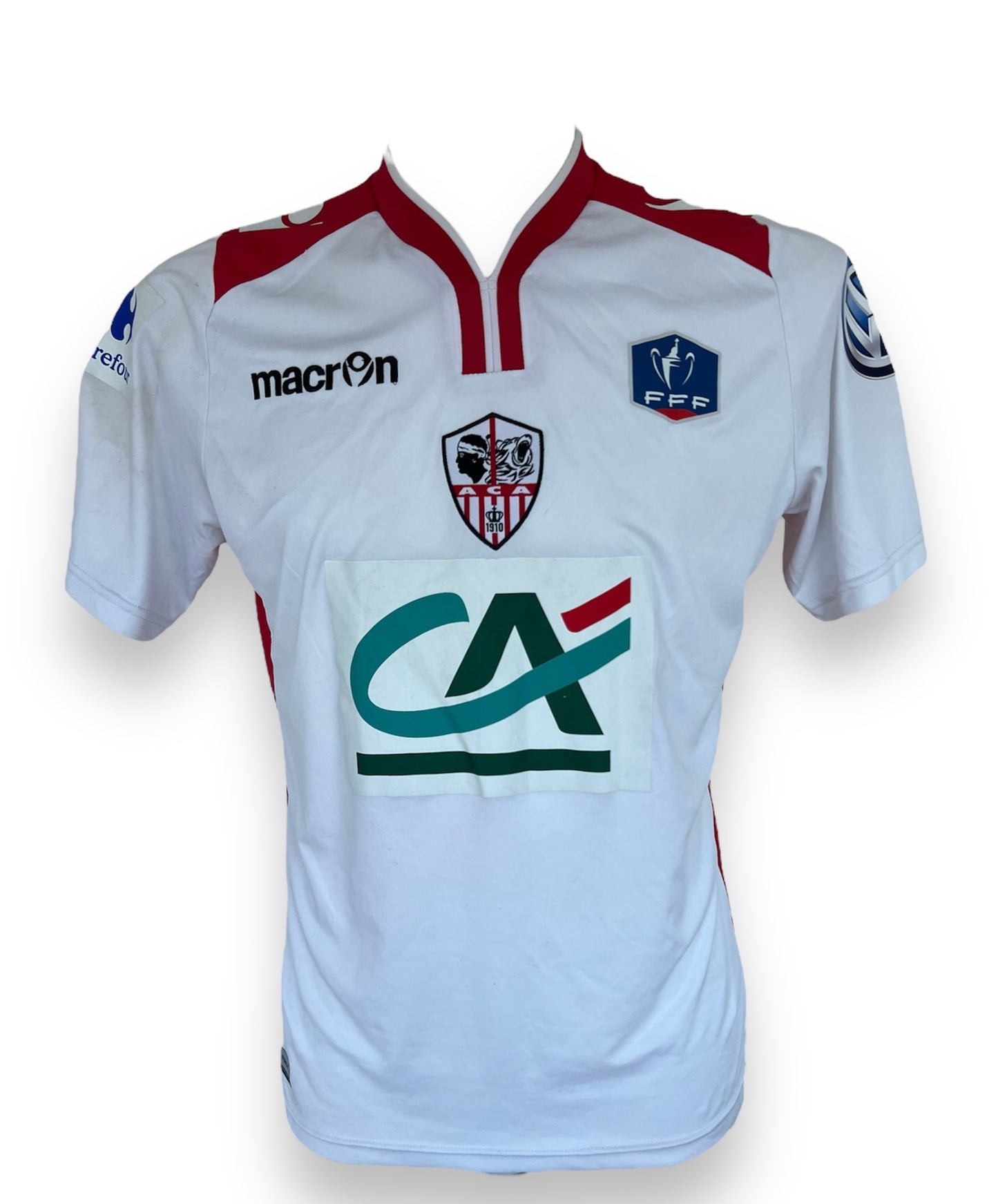 Ac Ajaccio R.Nouri #8 Macron 15/16 taille M