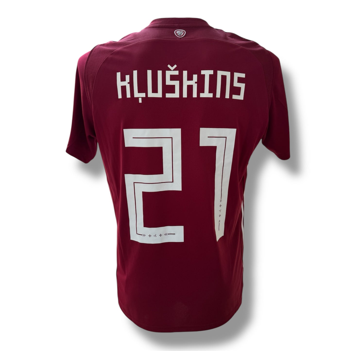 Mfs Lettonie Glebs Kluskins #21 Adidas Ligue des Nations 2020 taille M
