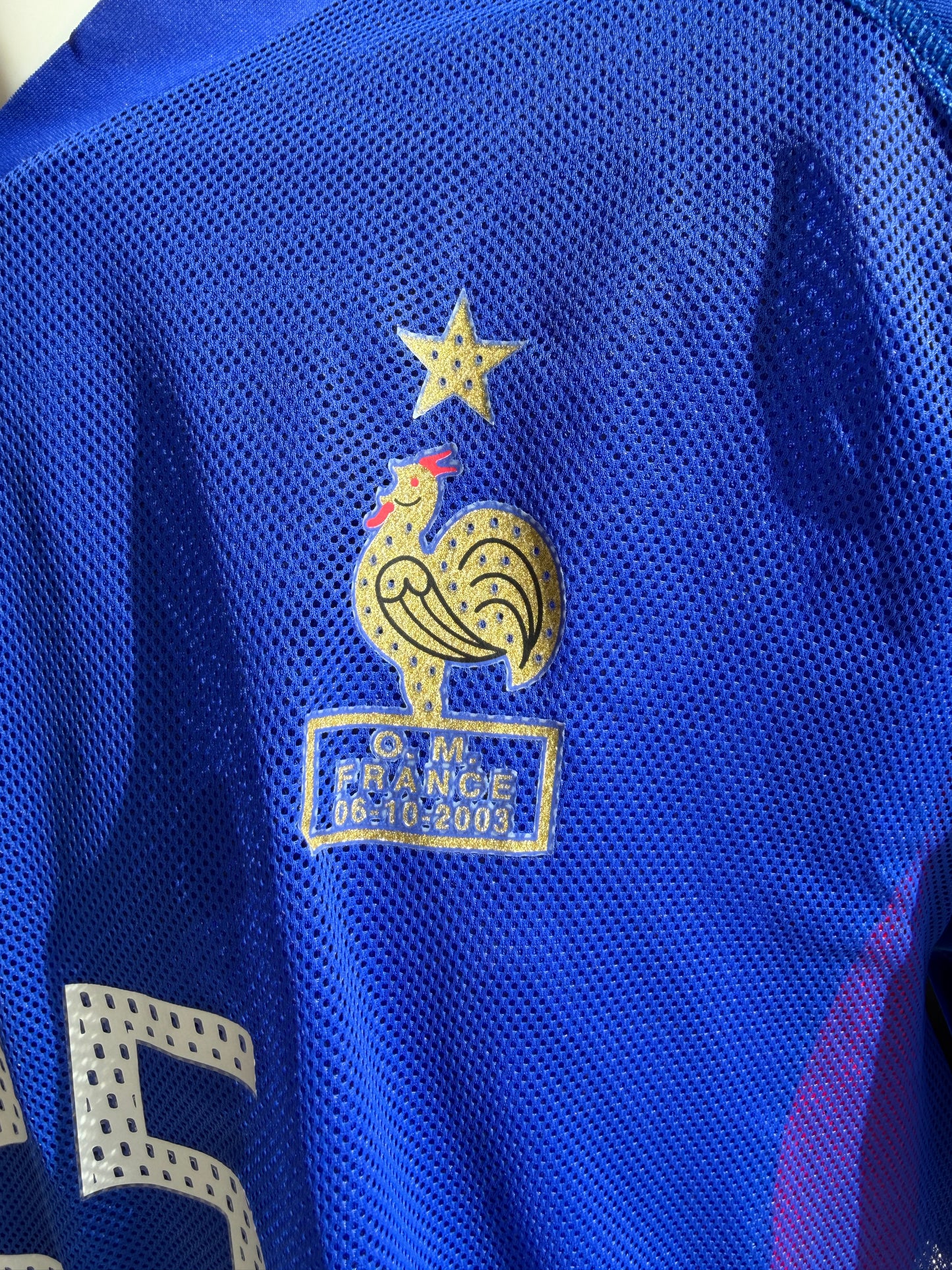 Mfs France match de charité vs Olympique de Marseille #25 Adidas 06/10/03 taille XL