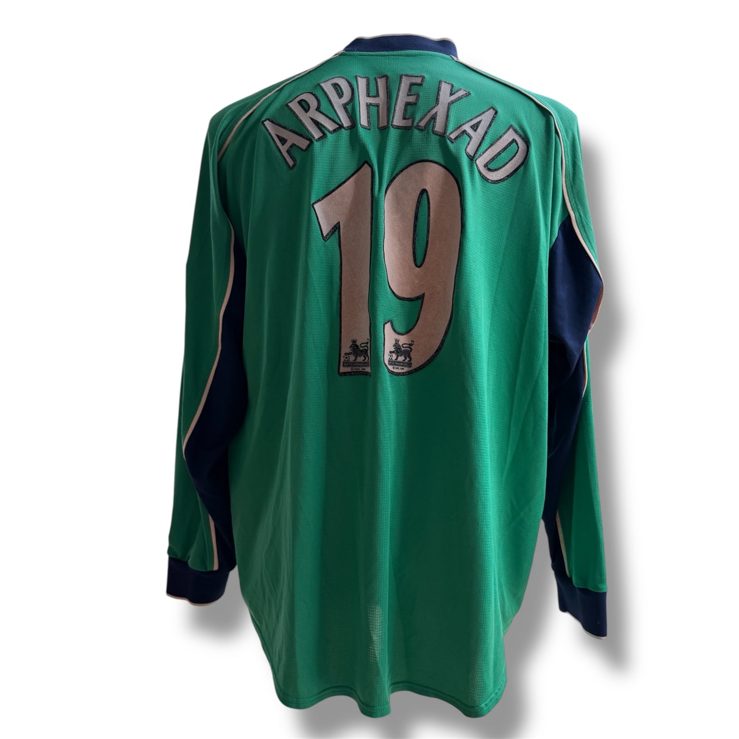 Mfs Liverpool Fc Pegguy Arphexad #19 Reebok FA Charity Shield 2001 taille XL
