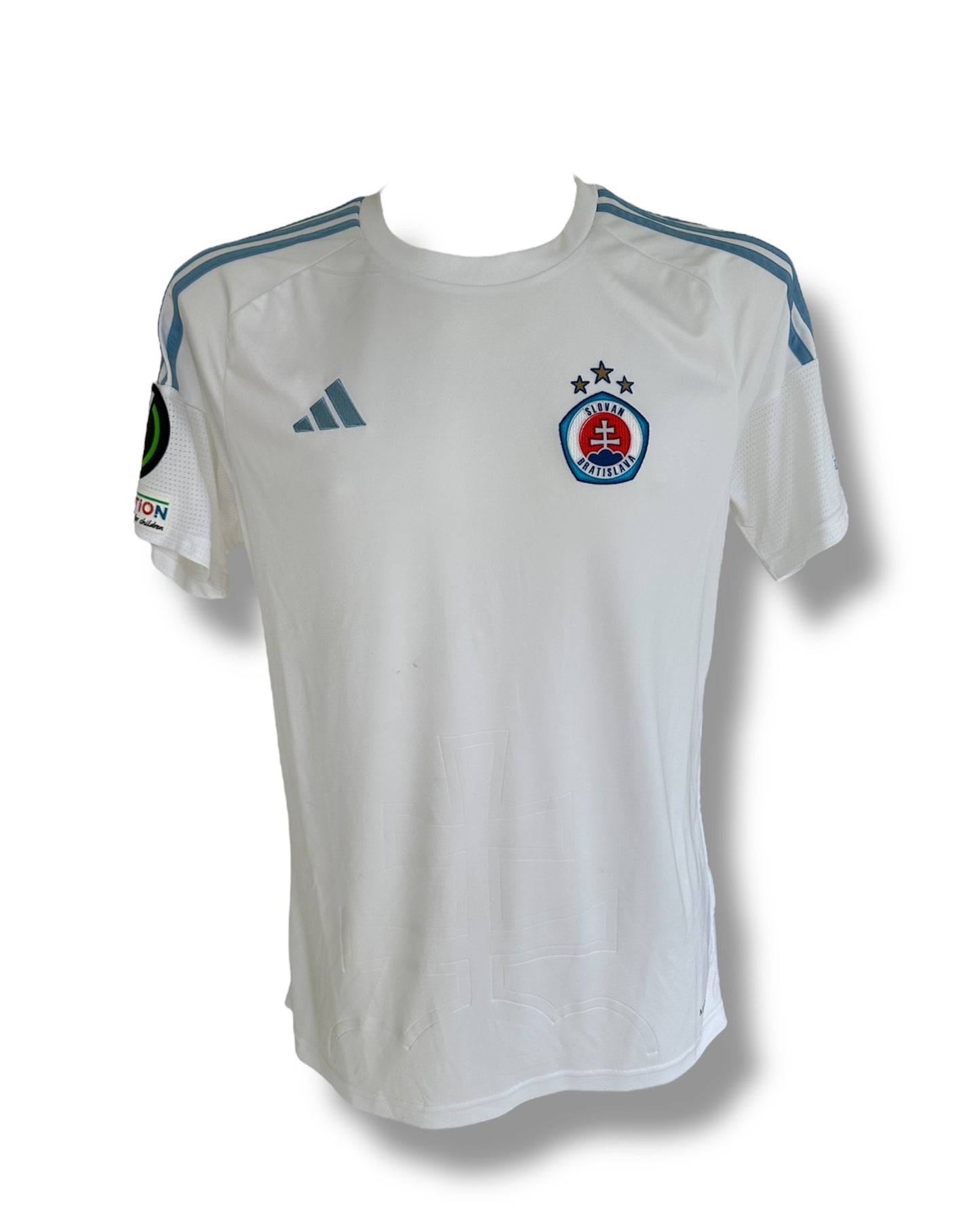 Mfs Slovan Bratislava Malik Abubakar #15 Adidas 23/24 taille M