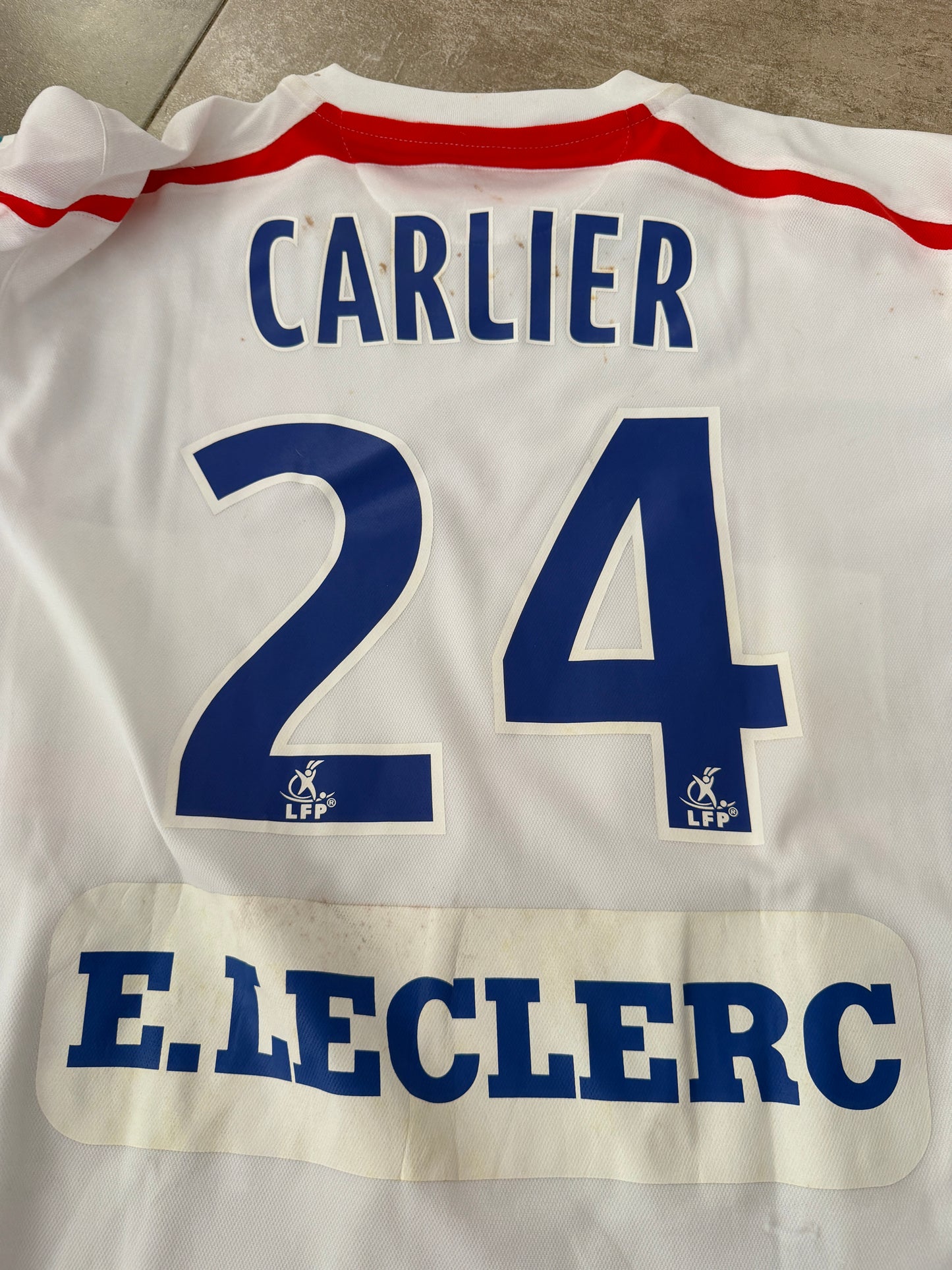 Mfs Clermont foot 63 Rudy Carlier #24 Uhlsport 07/08 taille XL