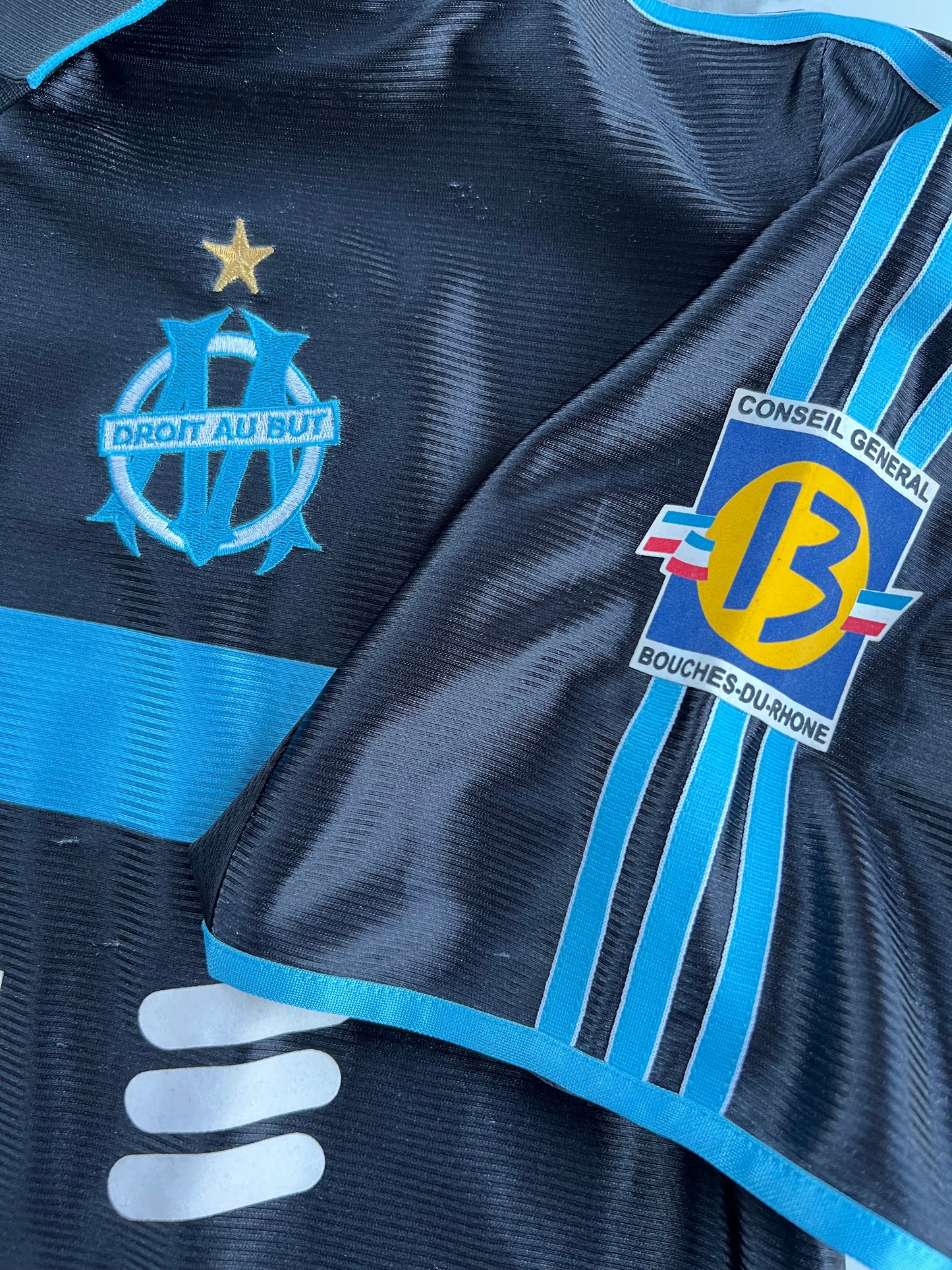 Olympique de Marseille S.Porato #1 Adidas 99/00 taille XL