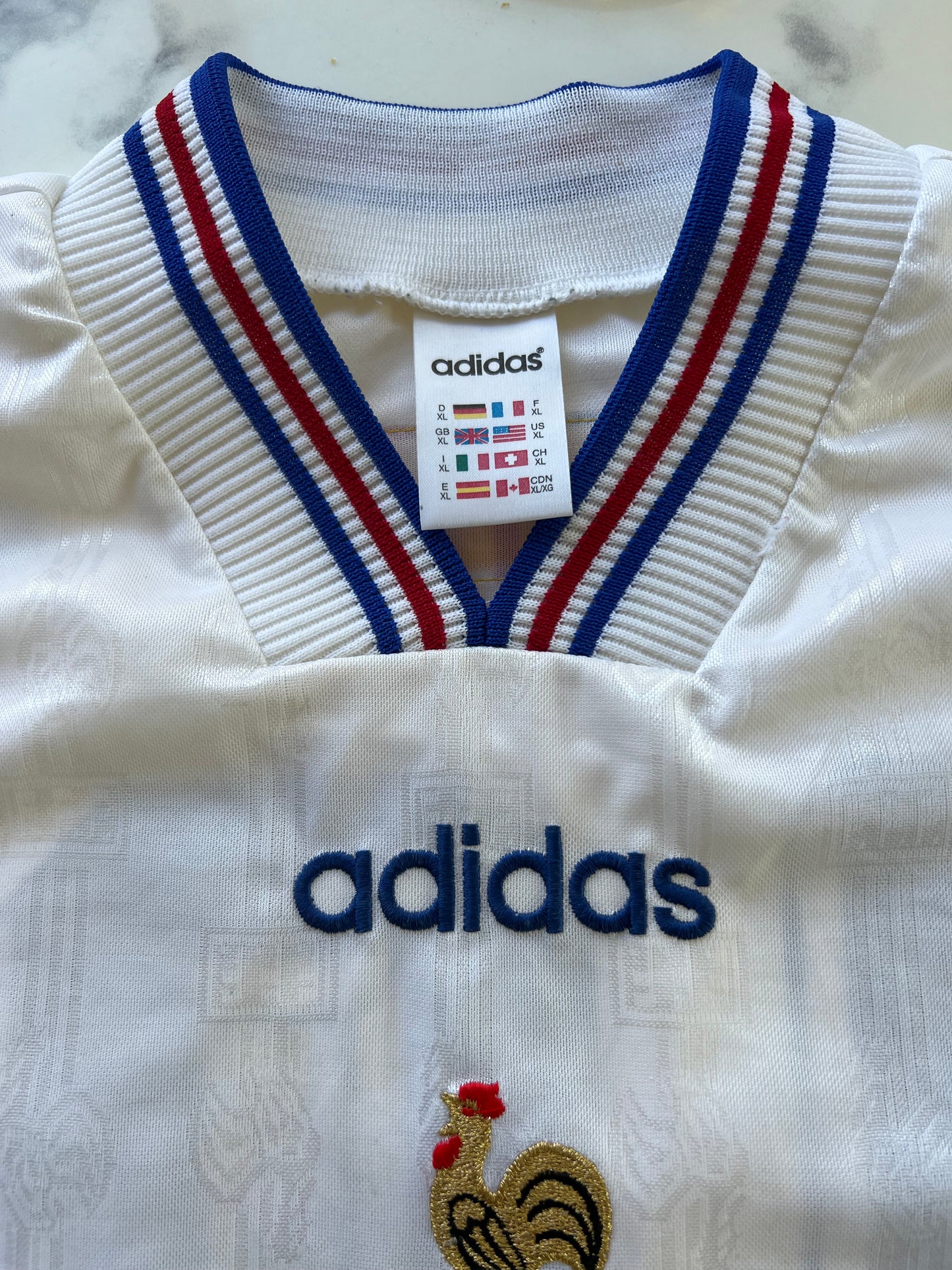 Mfs France U21 #10 Adidas 1997 taille XL