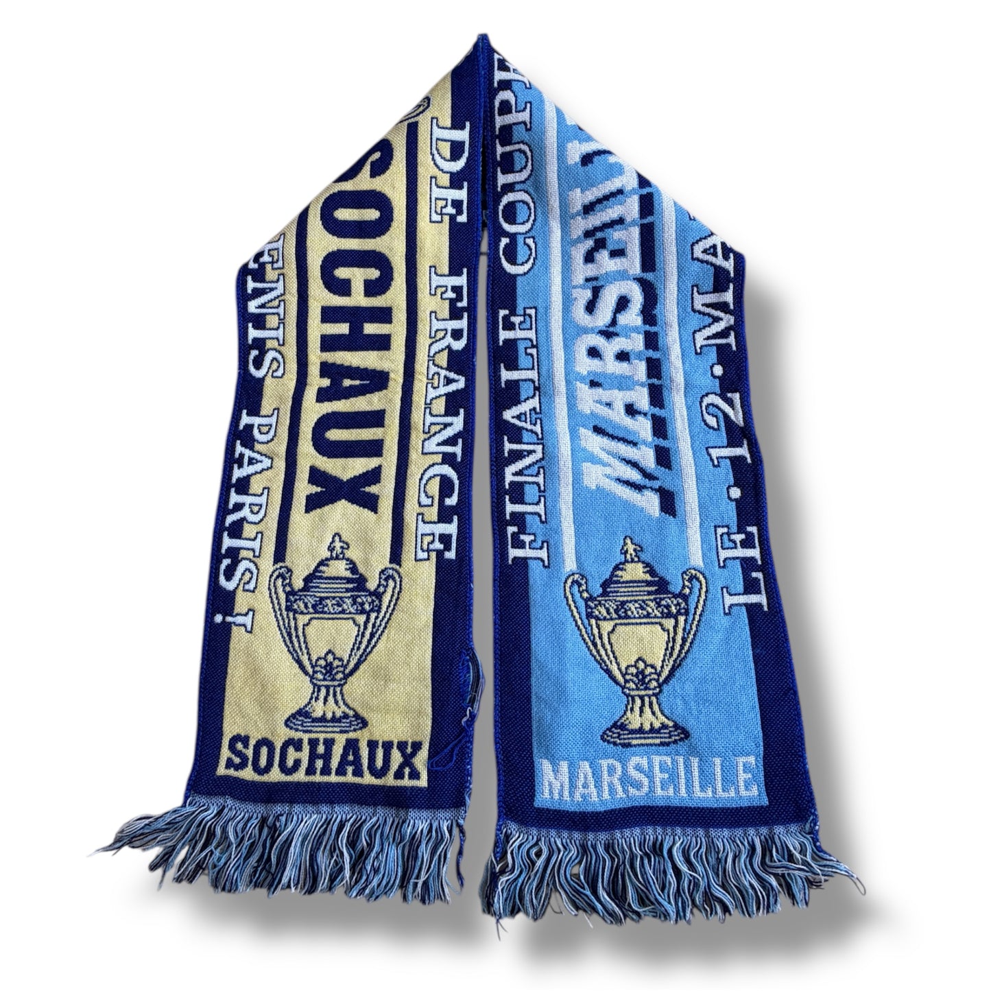 Mfs Écharpe Olympique de Marseille Fc Sochaux Montbéliard Coupe de France 2007