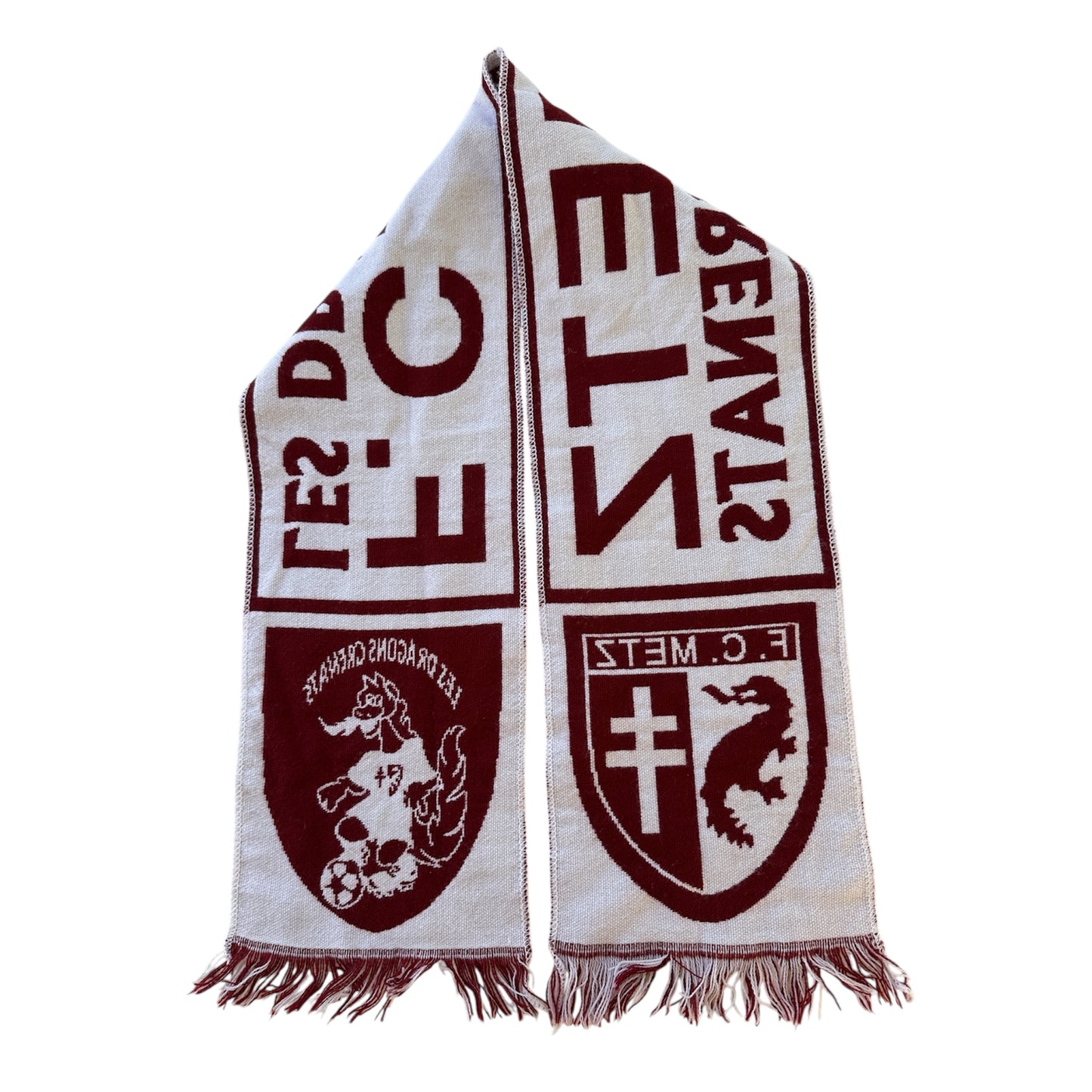 Mfs Écharpe Fc Metz Les Dragons grenats