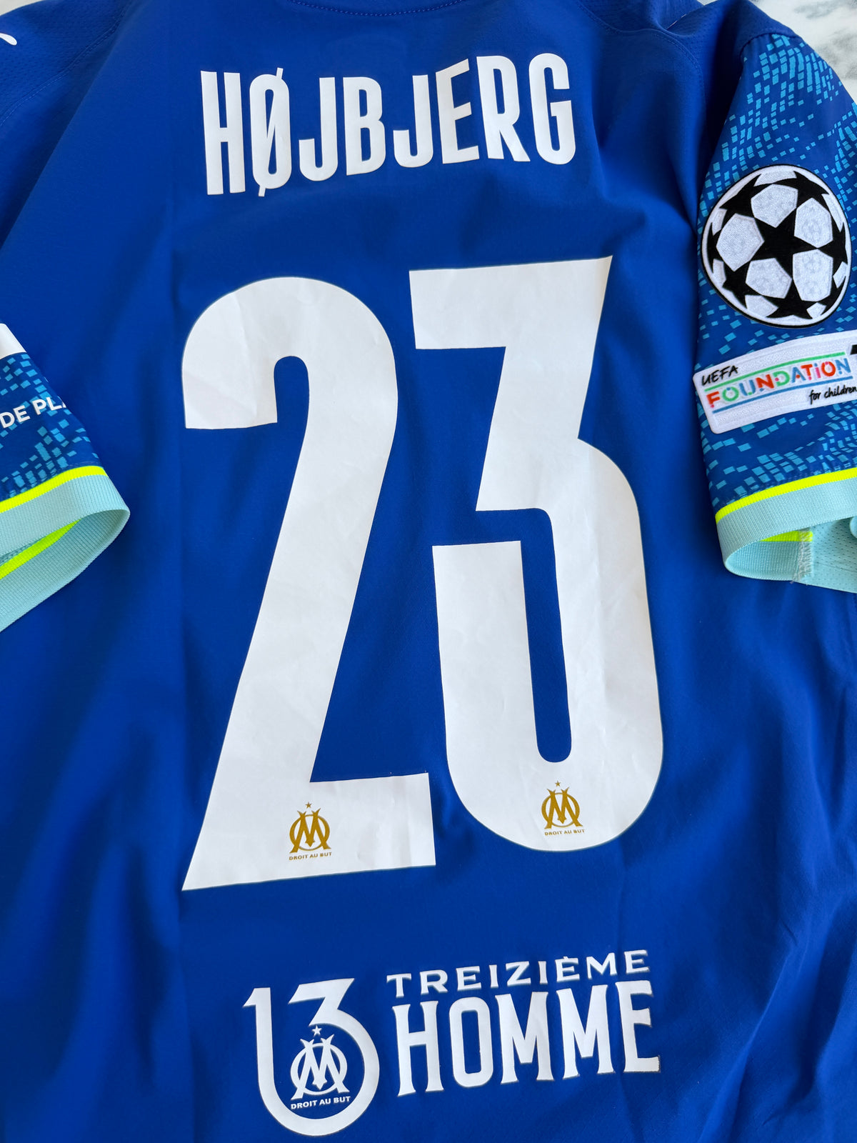 Mfs Olympique de Marseille Højbjerg #23 Puma 25/26 taille L