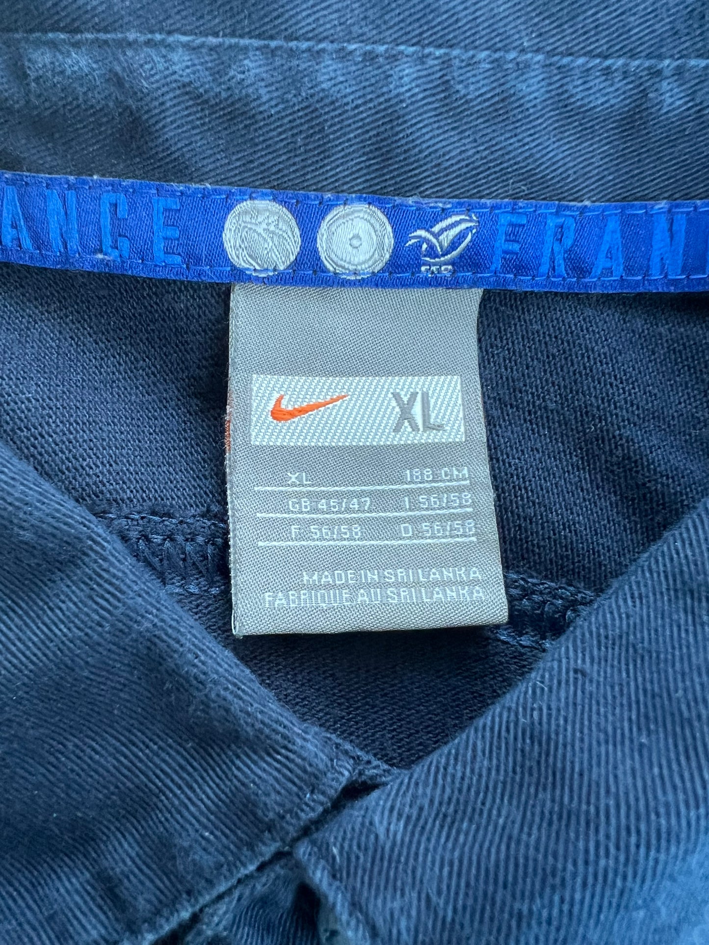 Maillot rugby France Nike taille XL
