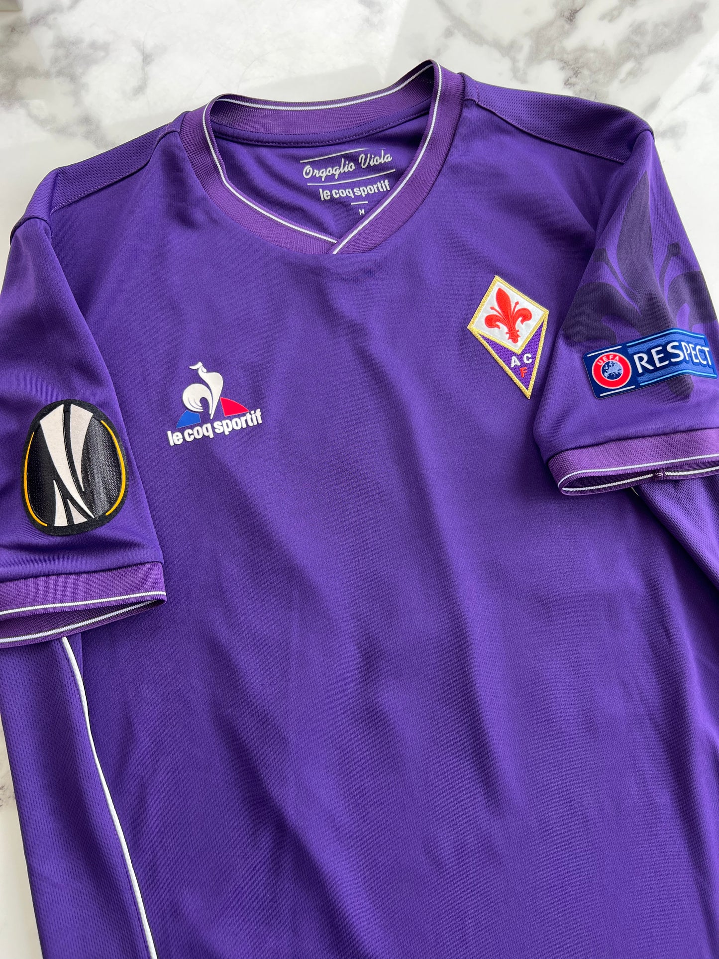 ACF Fiorentina B.Valero #20 Le Coq Sportif 15/16 taille M