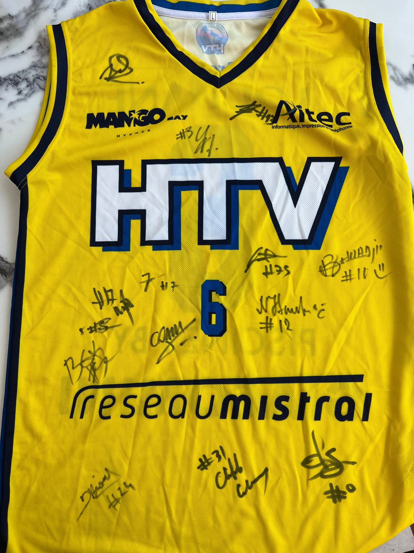 HTV Hyeres Toulon Var Basket #6 20/21 taille L