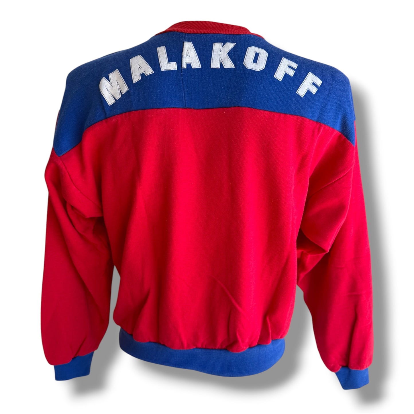 Mfs sweat Football Force One Malakoff Paris île de France années 70 taille M