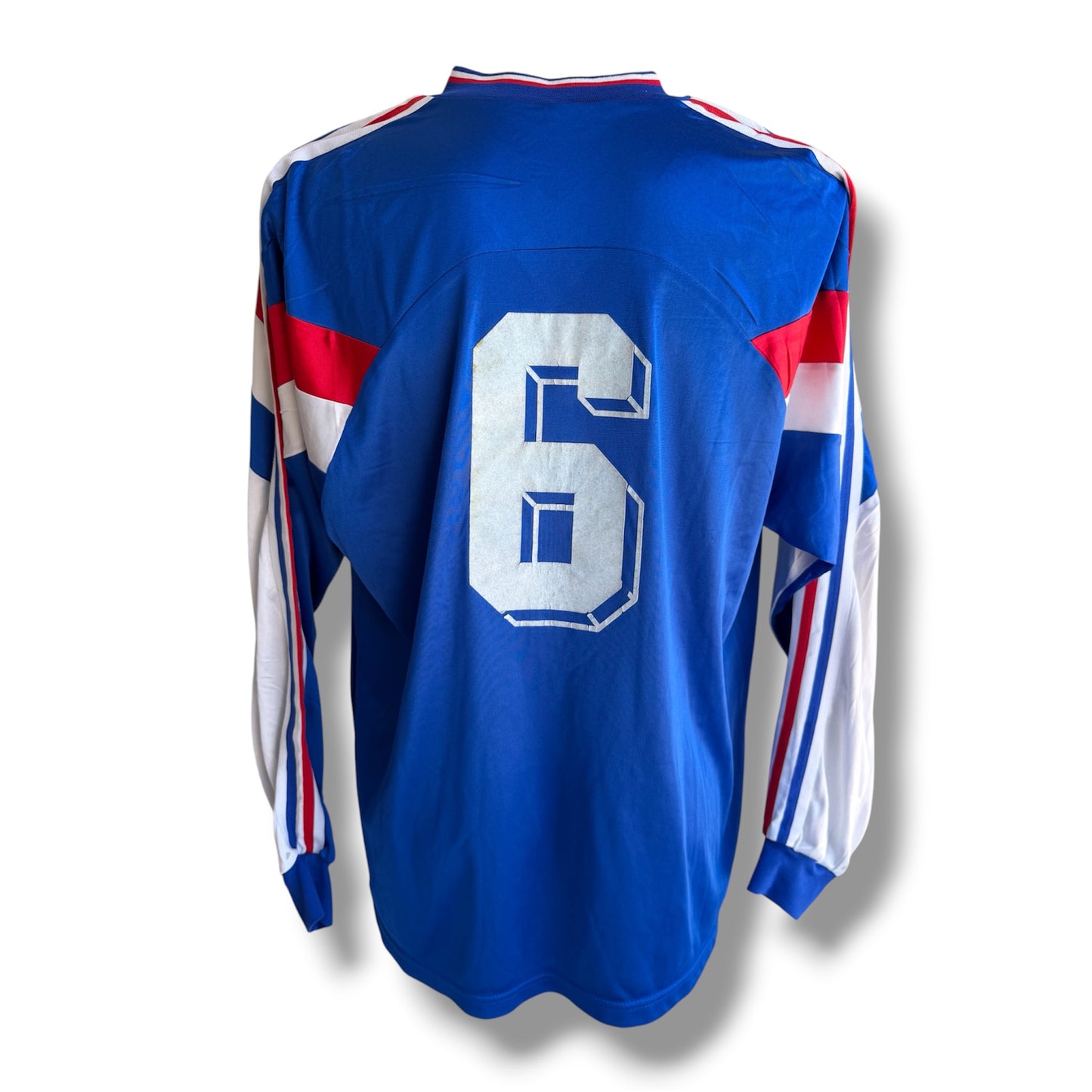 Mfs France U18 Pierre Ducrocq #6 Adidas 1994 taille XL