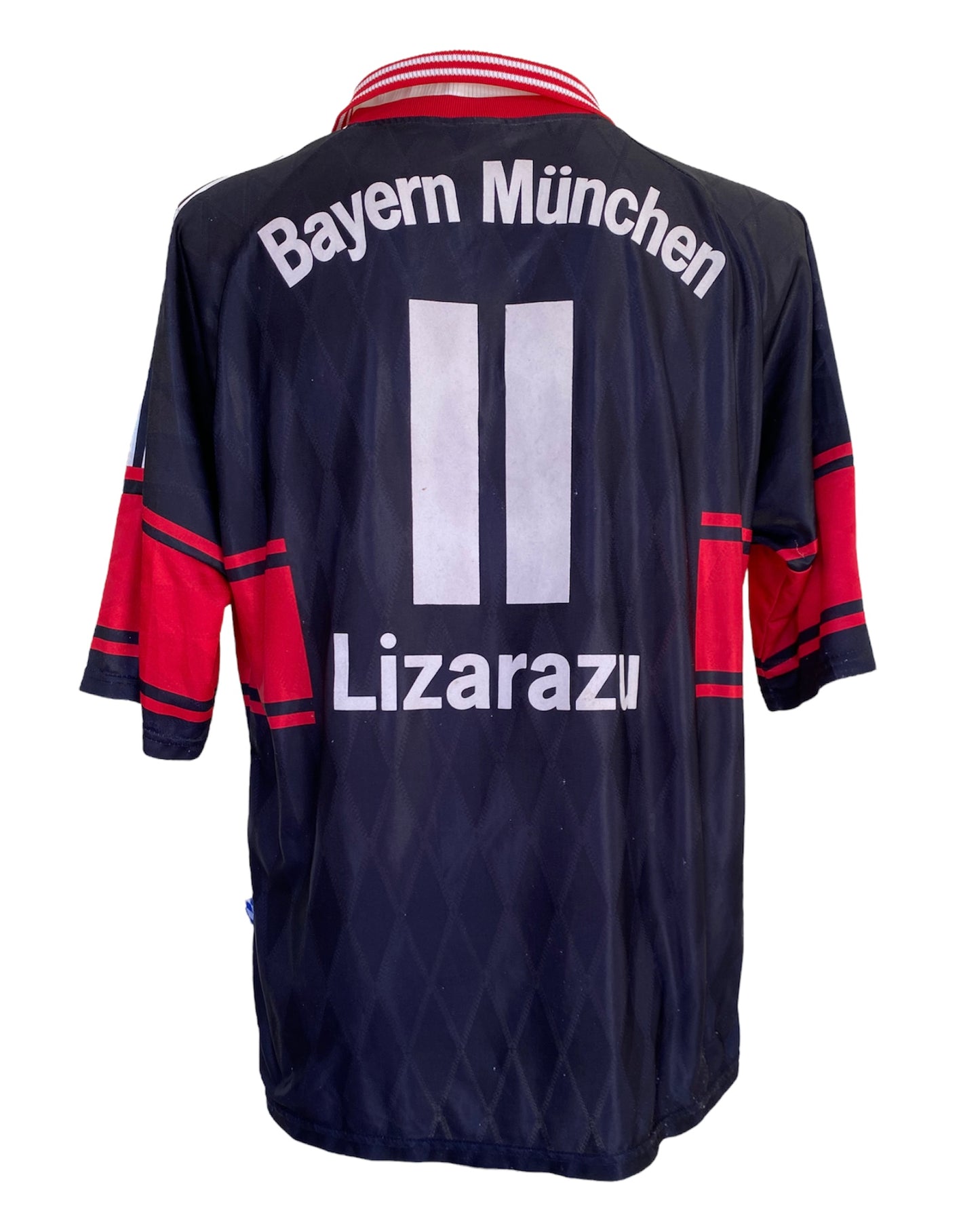 Bayern Munich Bixente Lizarazu Adidas 97/98 taille XL