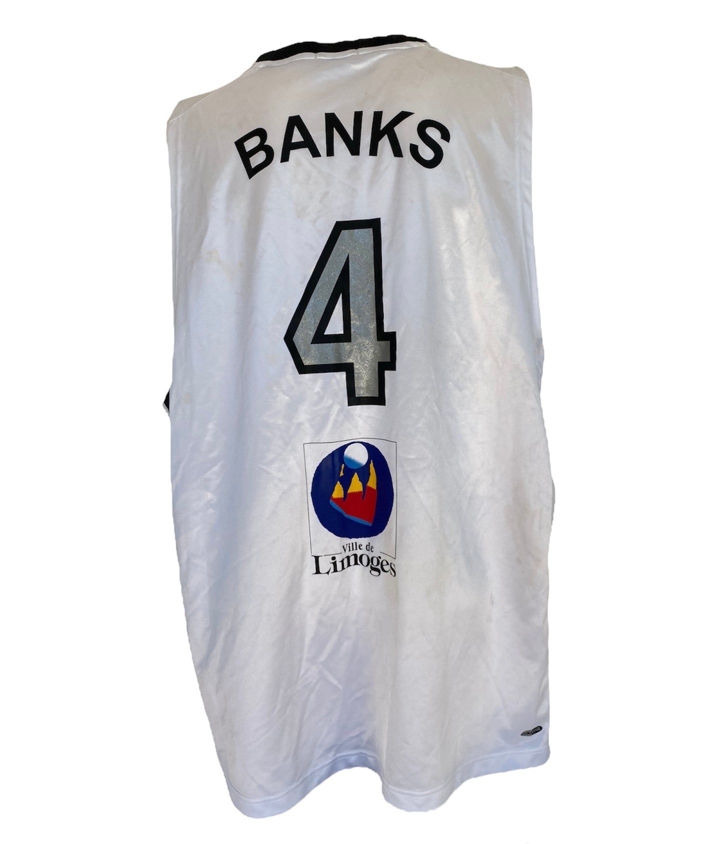 CSP Limoges Cédric Banks Adidas 10/11 taille XXXL