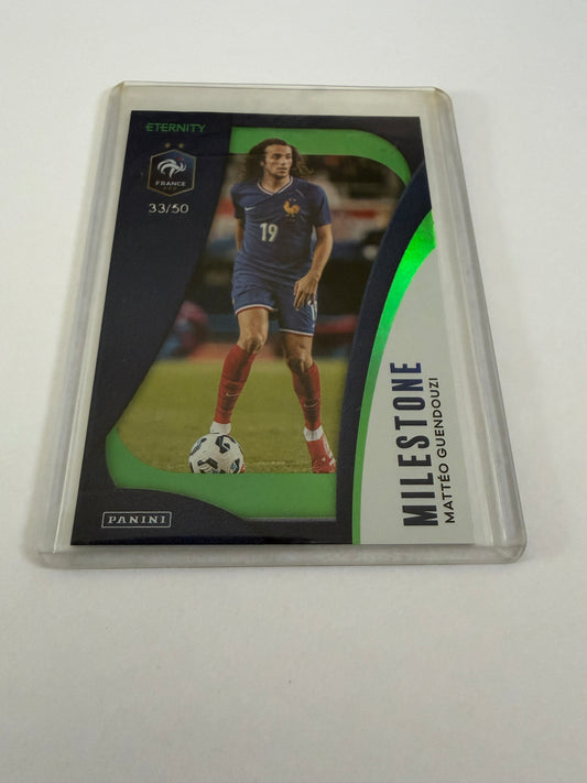 Mfs Panini Eternity Bleus Milestone Matteo Guendouzi 33/50 25/26