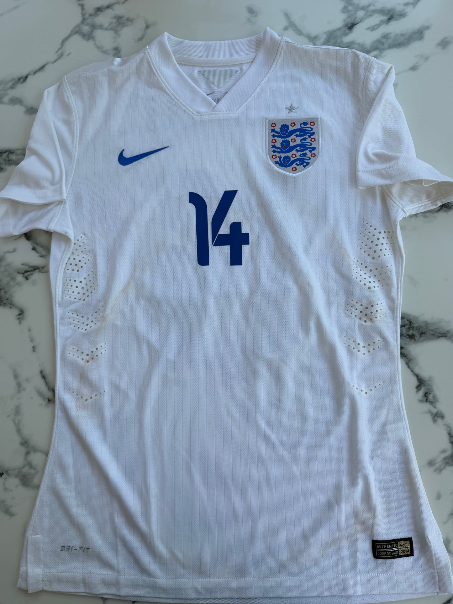 Mfs Angleterre Ben Chilwell #14 Nike 2014 taille M
