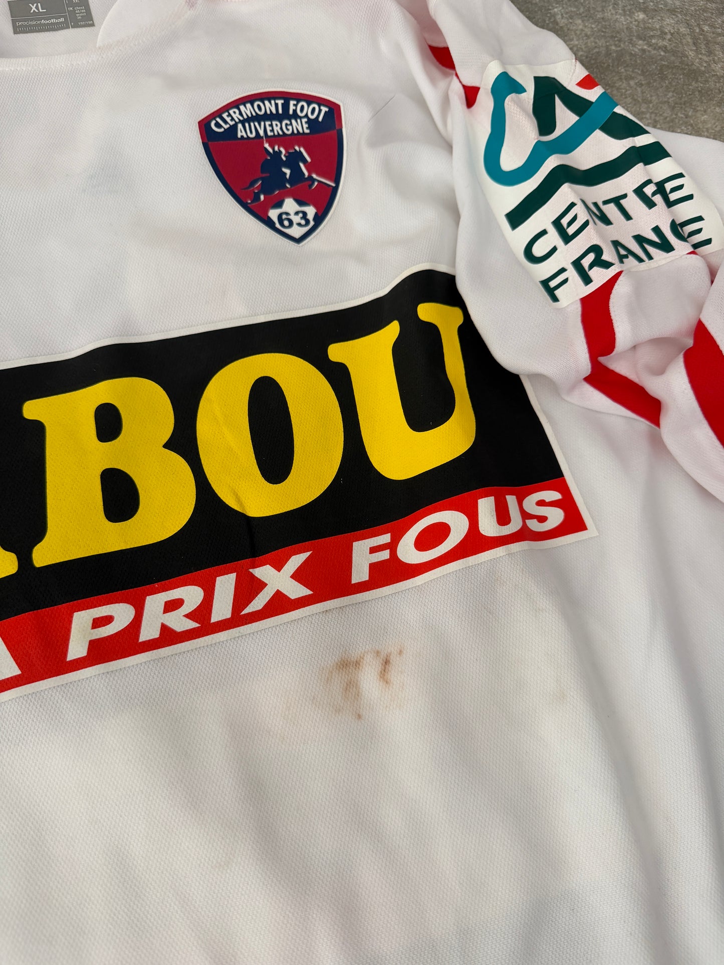 Mfs Clermont foot 63 Rudy Carlier #24 Uhlsport 07/08 taille XL