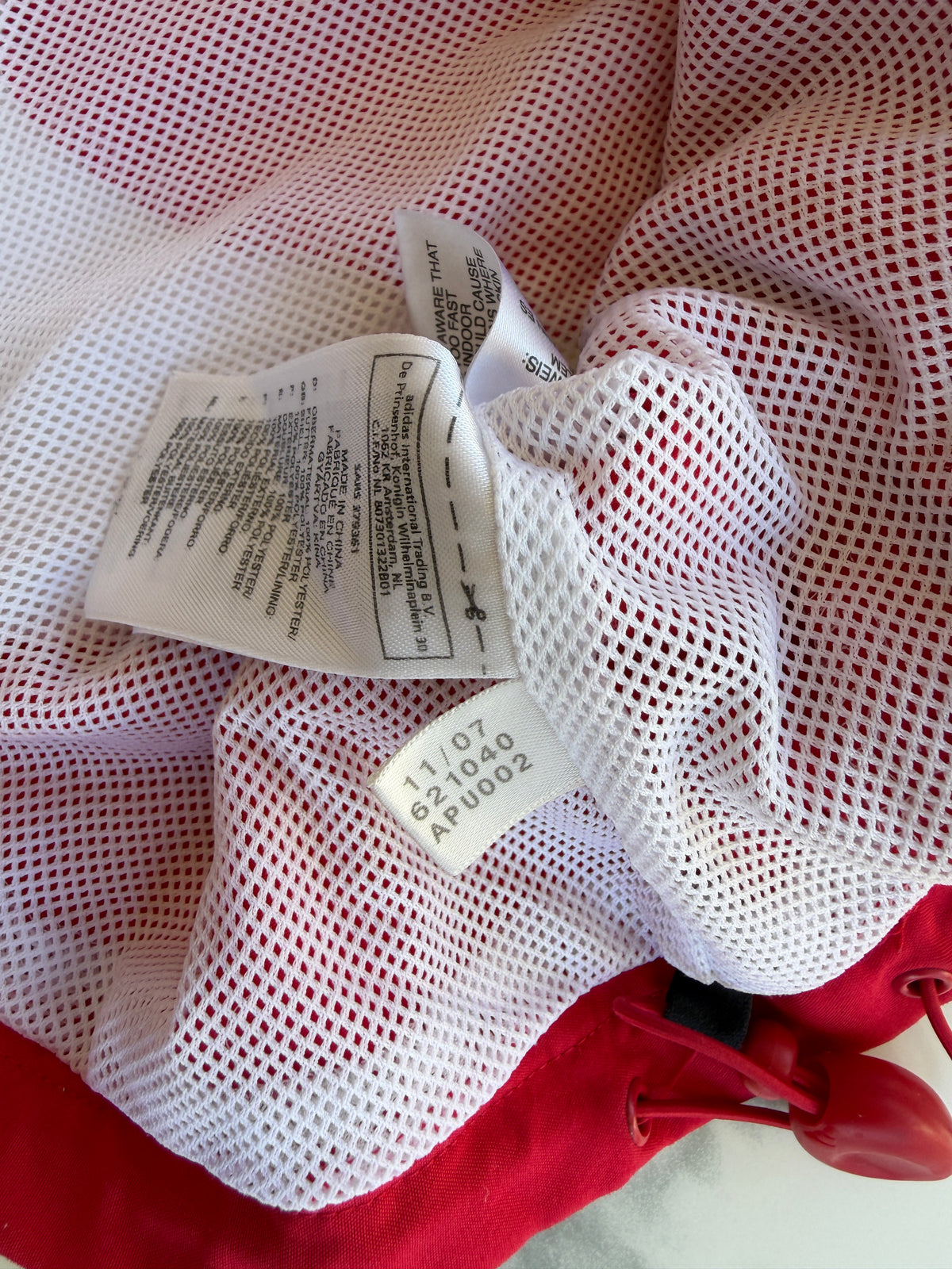 Mfs Veste survêtement équipe de France Adidas 2008 taille L