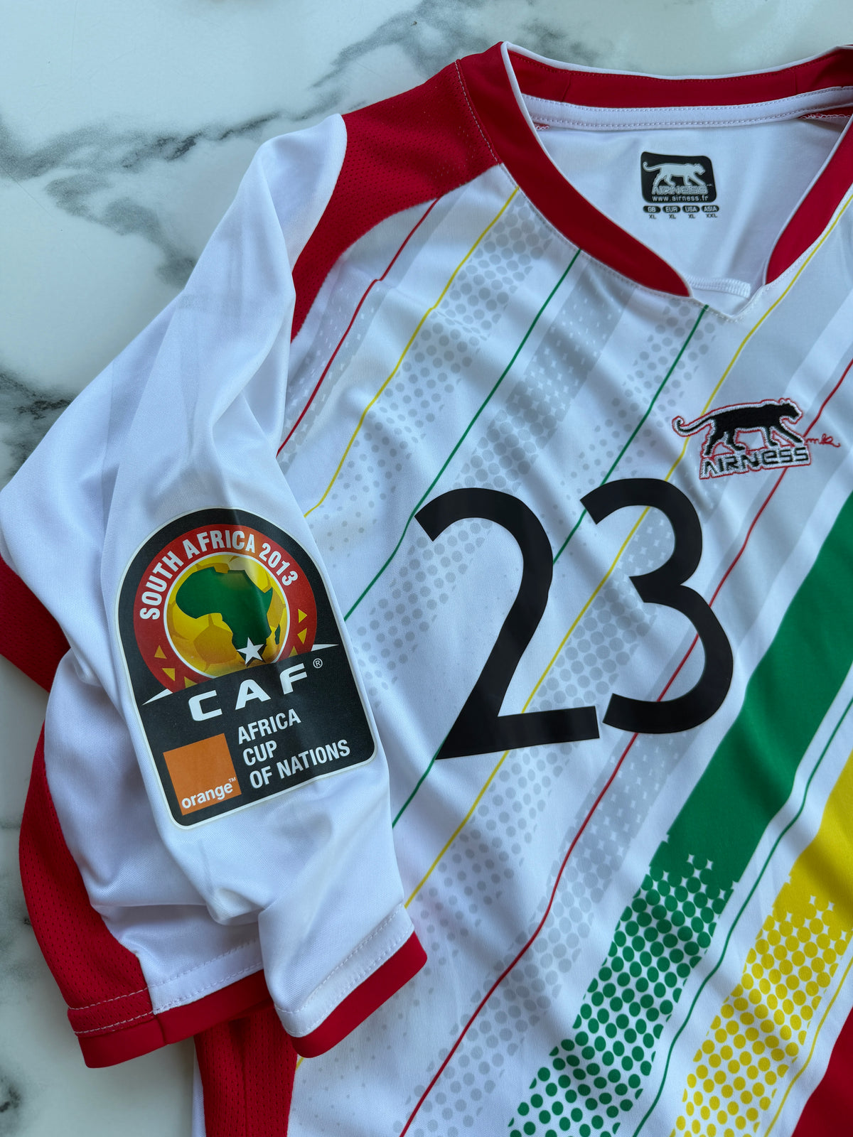 Mfs Mali Ousmane Coulibaly #23 Airness CAN 2013 taille XL