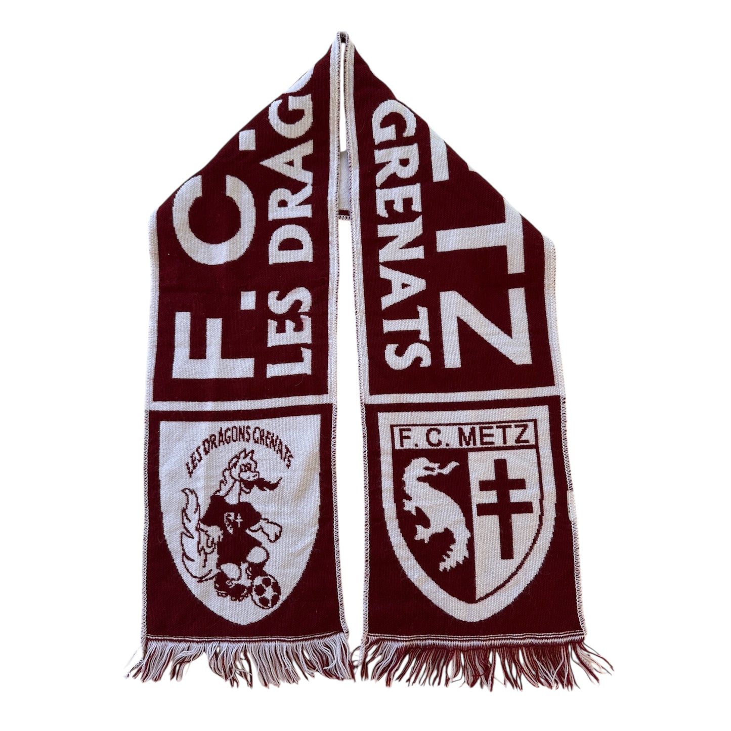 Mfs Écharpe Fc Metz Les Dragons grenats
