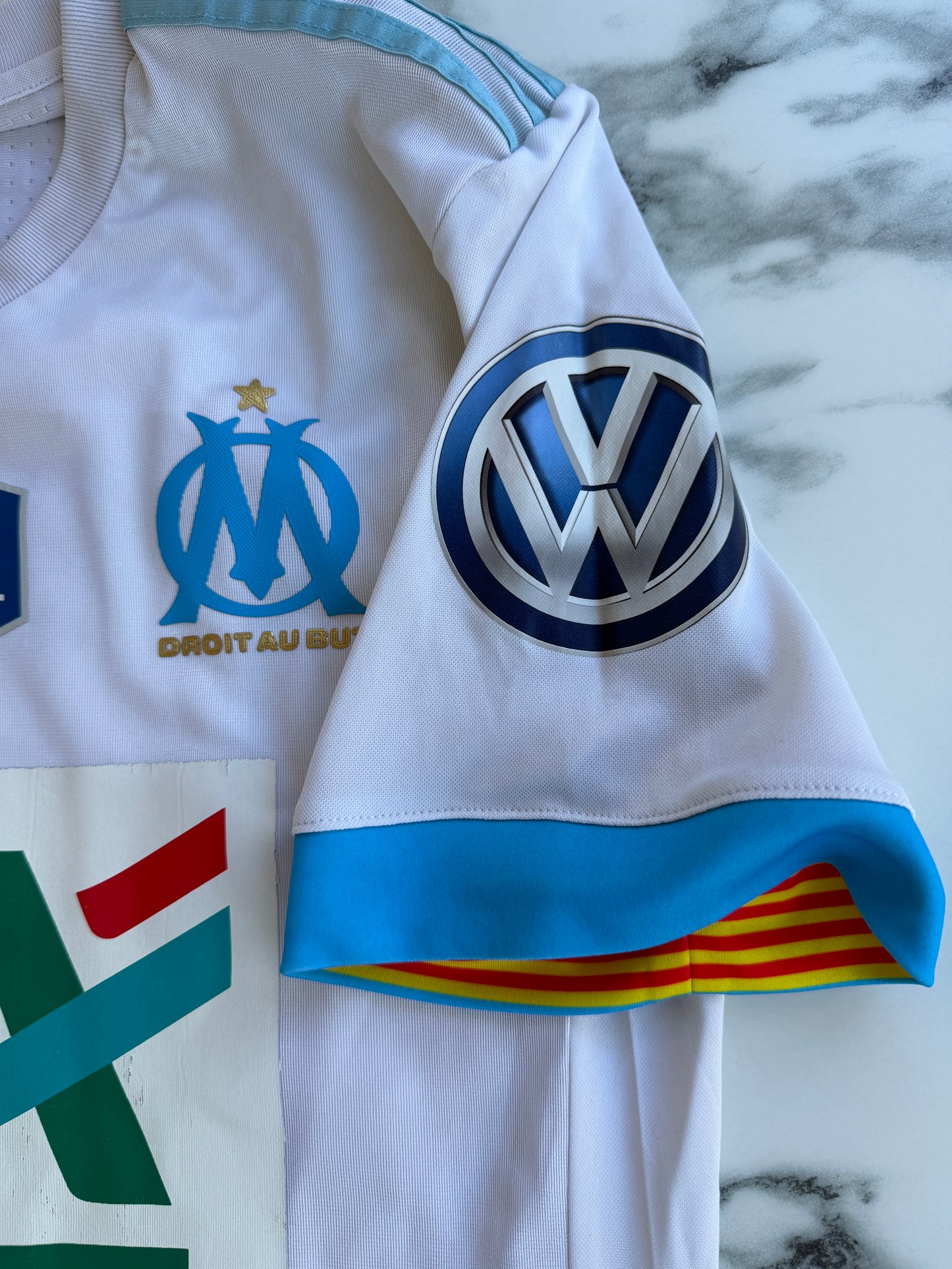 Mfs Olympique de Marseille Maxime Lopez #7 Adidas Coupe de France 17/18 taille S