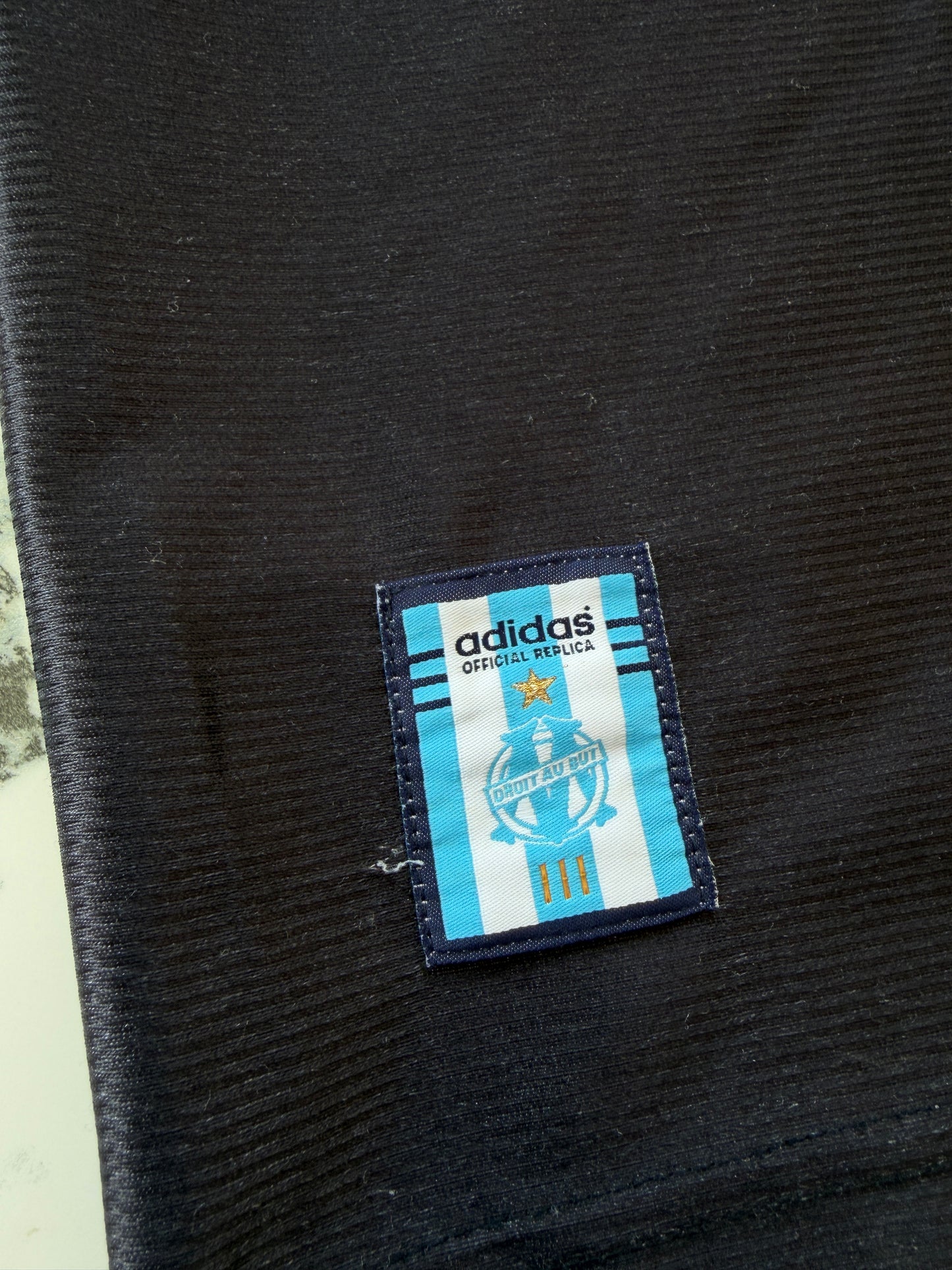 Mfs Olympique de Marseille #7 Robert Pires Adidas 99/00 taille XL