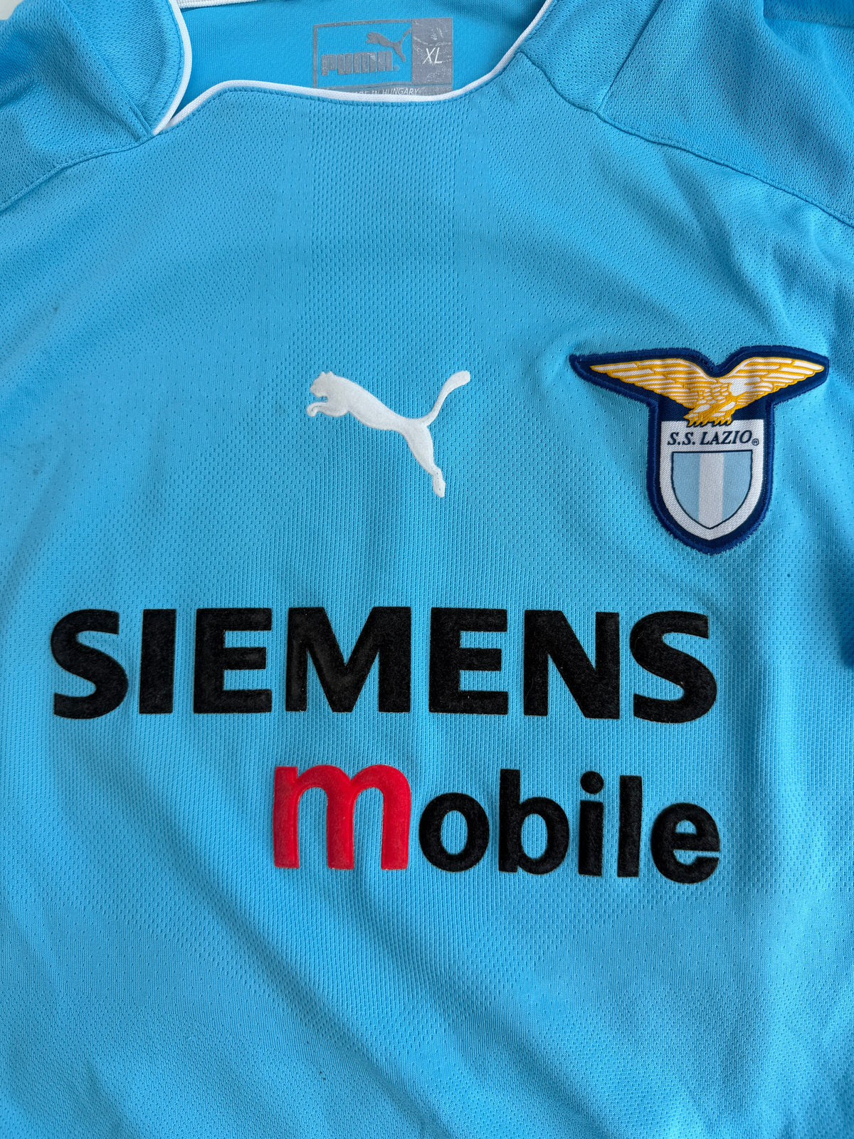 Mfs Ss Lazio Rome Massimo Oddo #22 Puma 02/03 taille XL