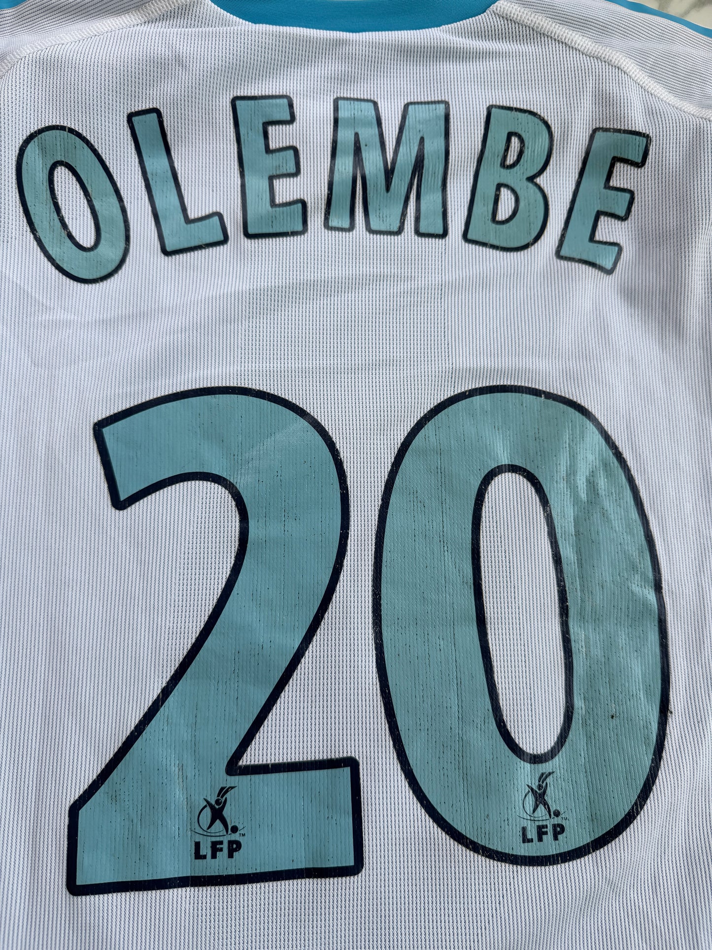 Mfs Olympique de Marseille Salomon Olembé #20 Adidas 02/03 taille L