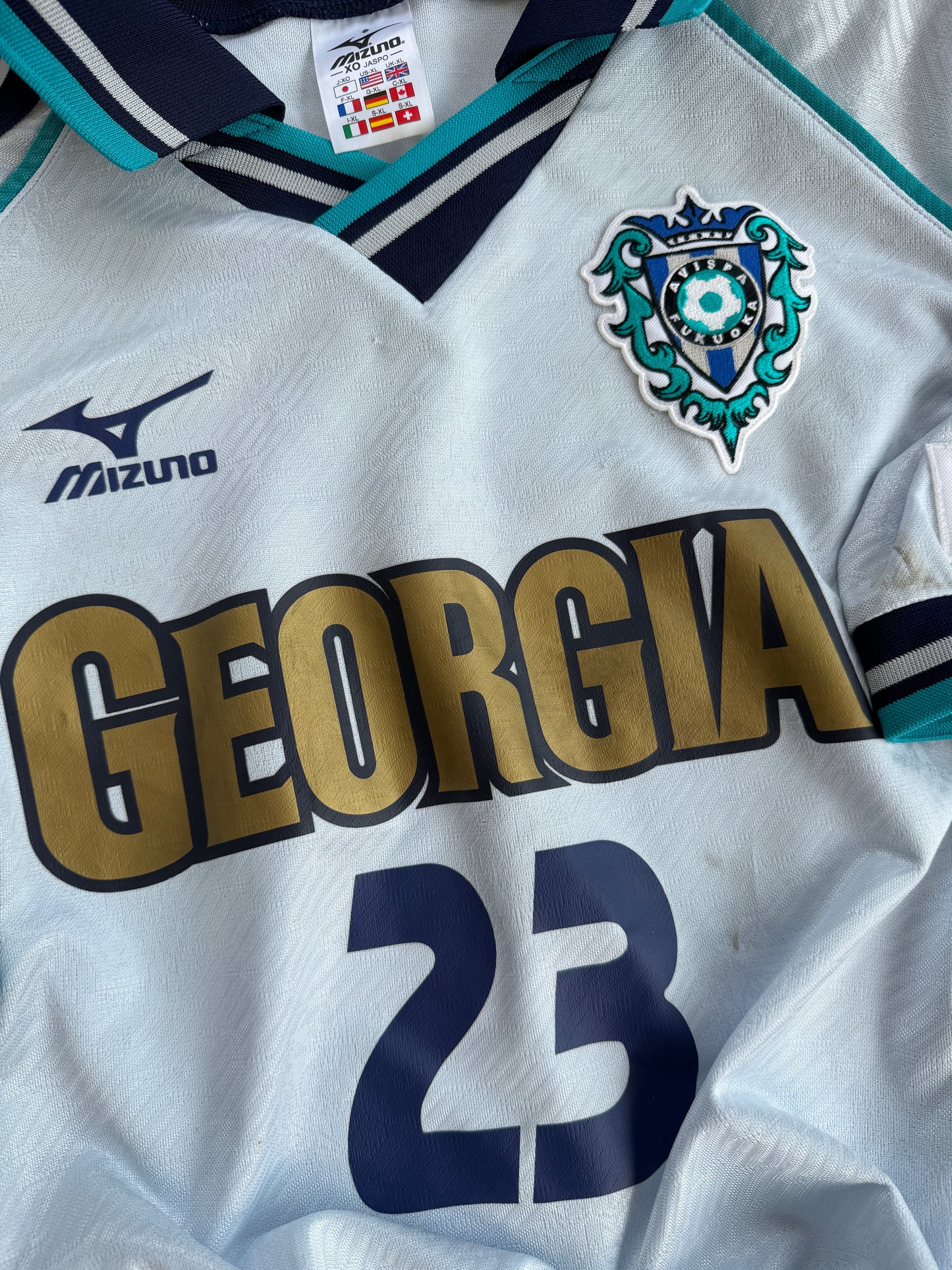 Mfs Avispa Fukuoka #23 Mizuno 1999 taille XL