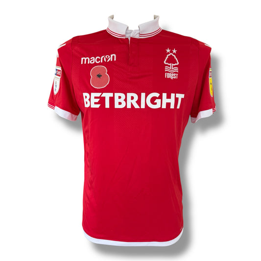 Mfs Nottingham Forest Tobias Figueiredo #3 Macron 18/19 taille M