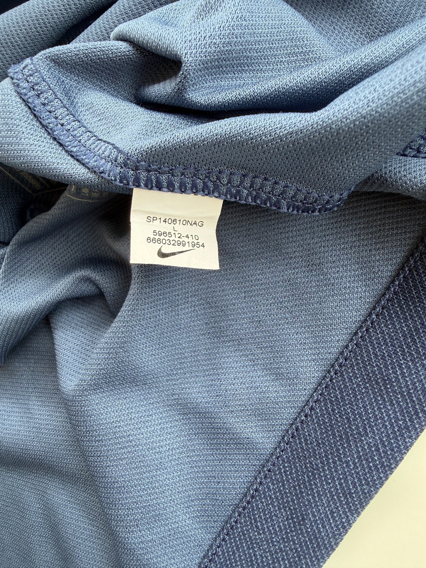 Mfs France Espoirs Jean Luc Diarra Dompé Nike 2015 taille M