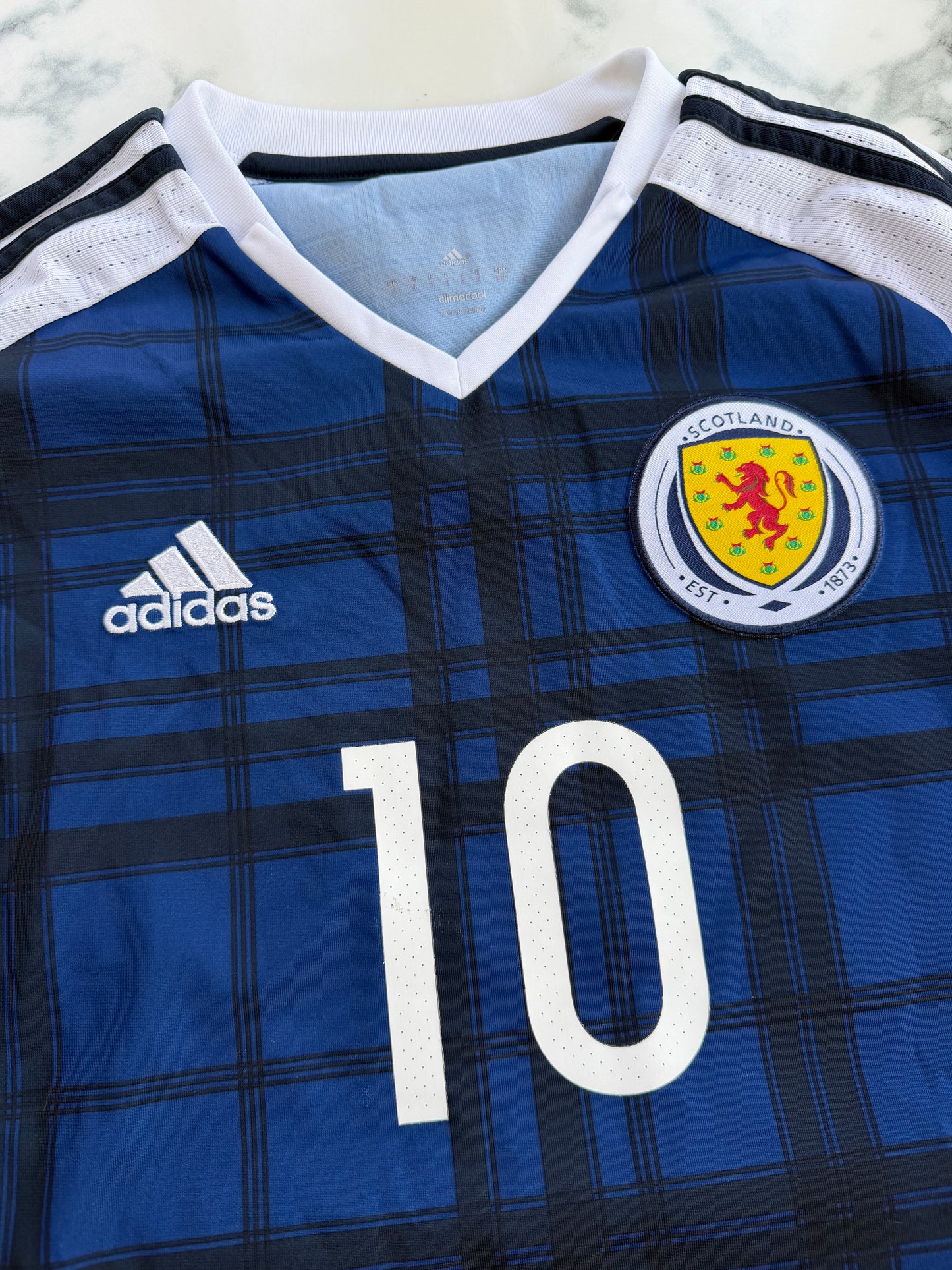 Mfs Écosse U21 Scott Wright #10 Adidas 2017 taille S