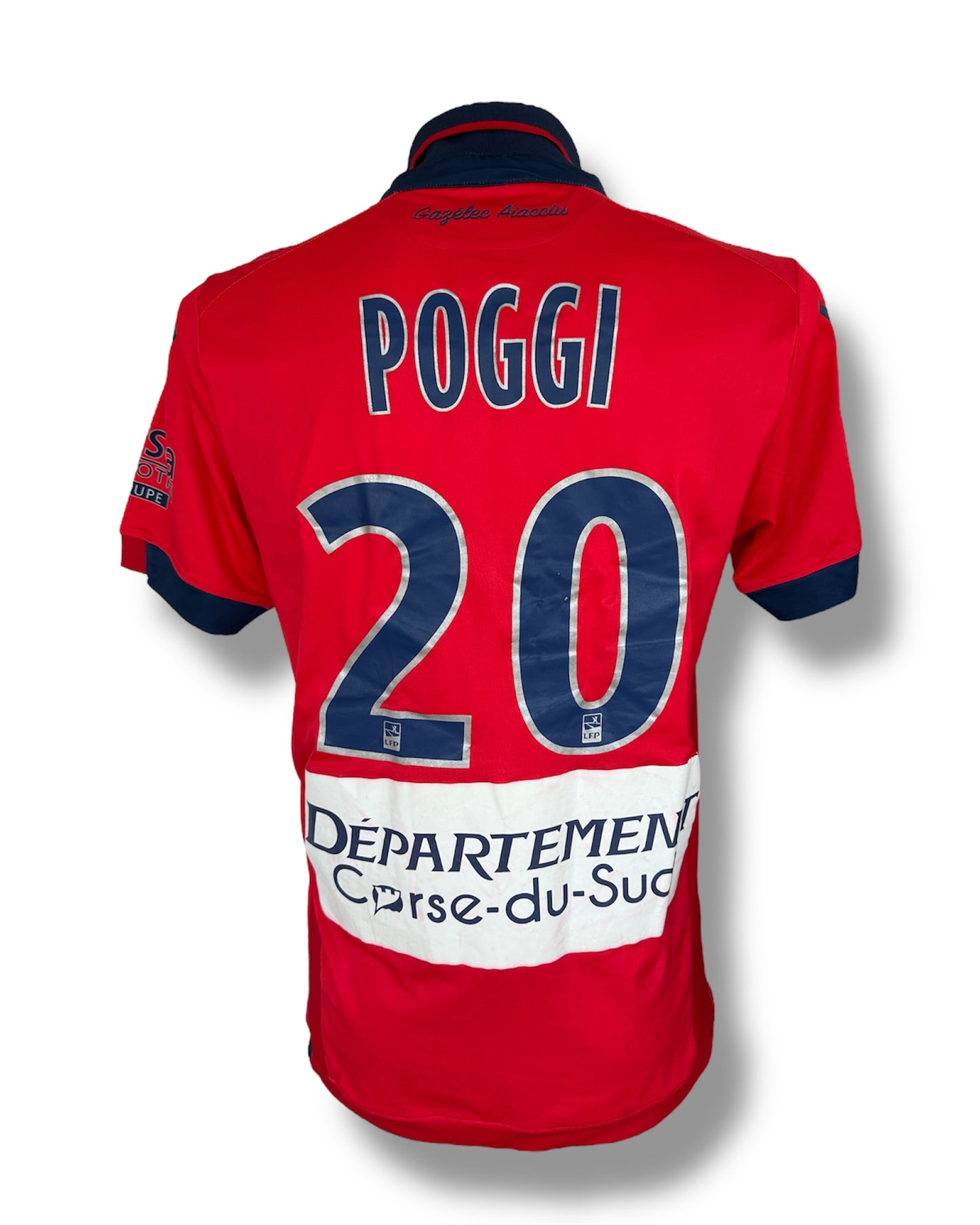 Mfs Gazelec Ajaccio L.Poggi #20 Macron 15/16 taille XL
