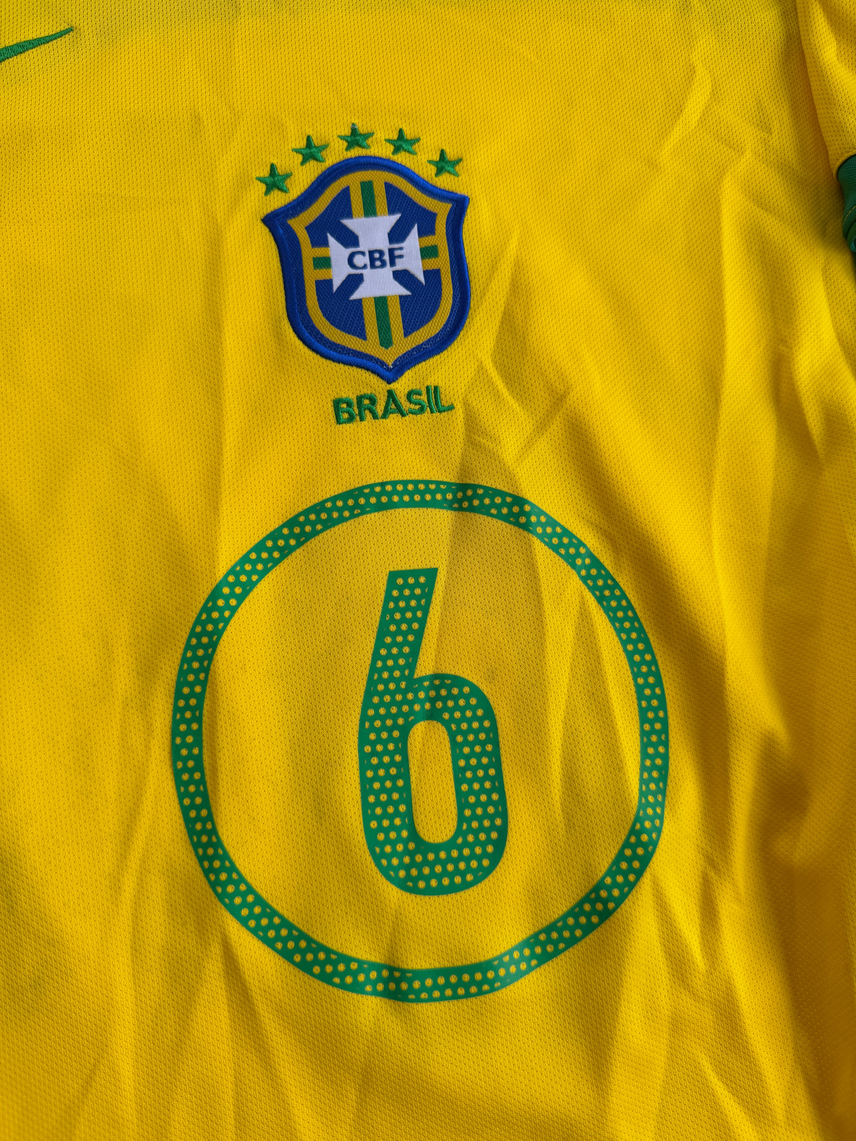 Mfs Brésil Roberto Carlos #6 Nike 04/06 taille M