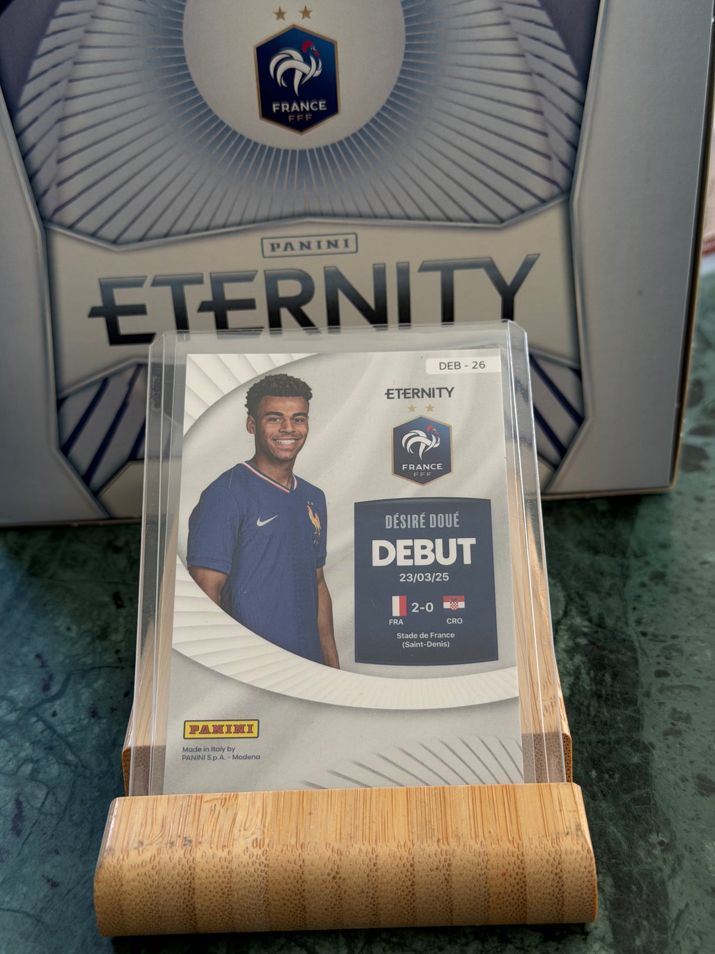 Mfs Panini Eternity Bleus Début 2025 Désiré Doué 24/25 saison 25/26