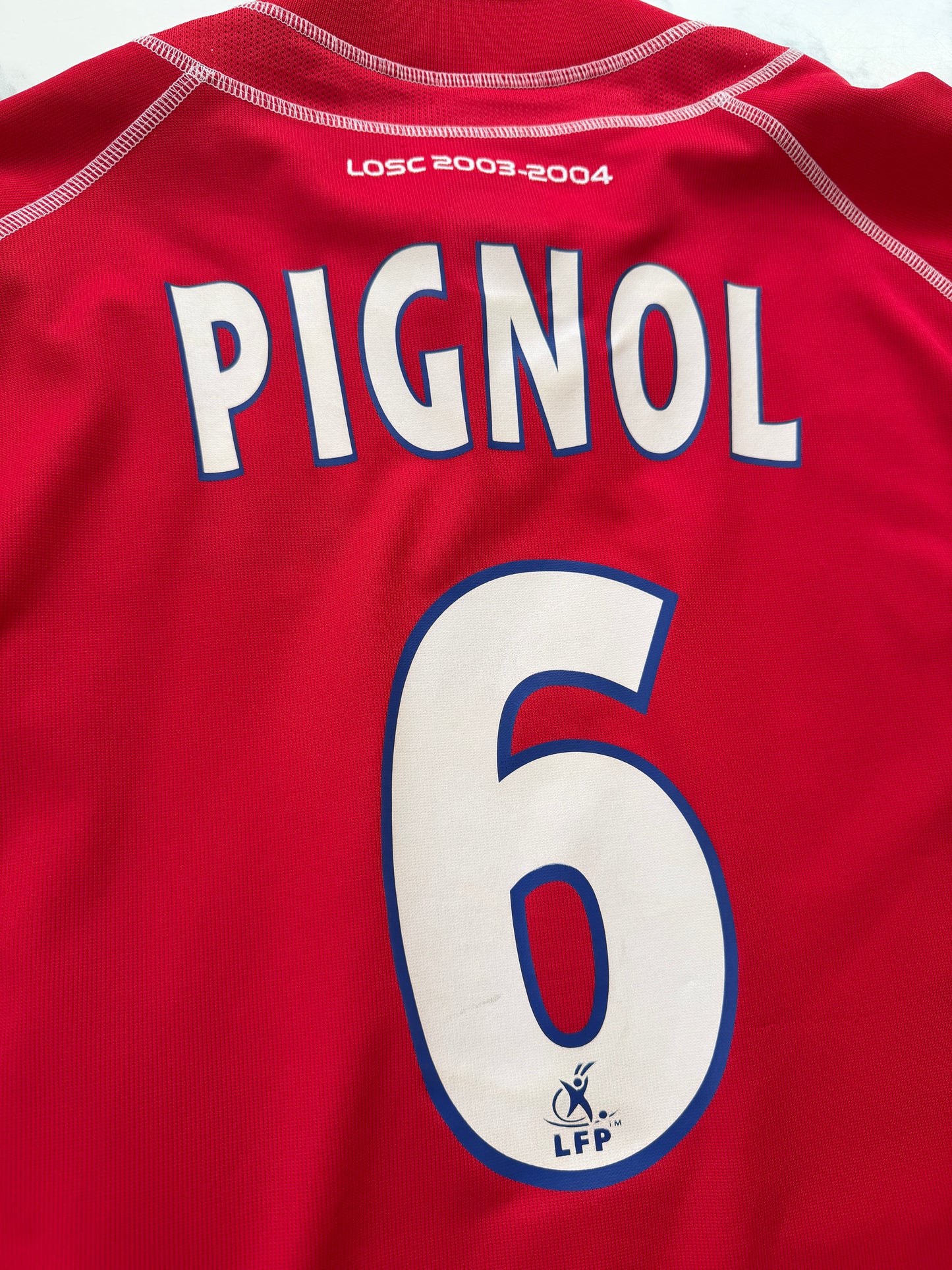 Mfs Lille Losc Christophe Pignol #6 Kipsta 03/04 taille XL