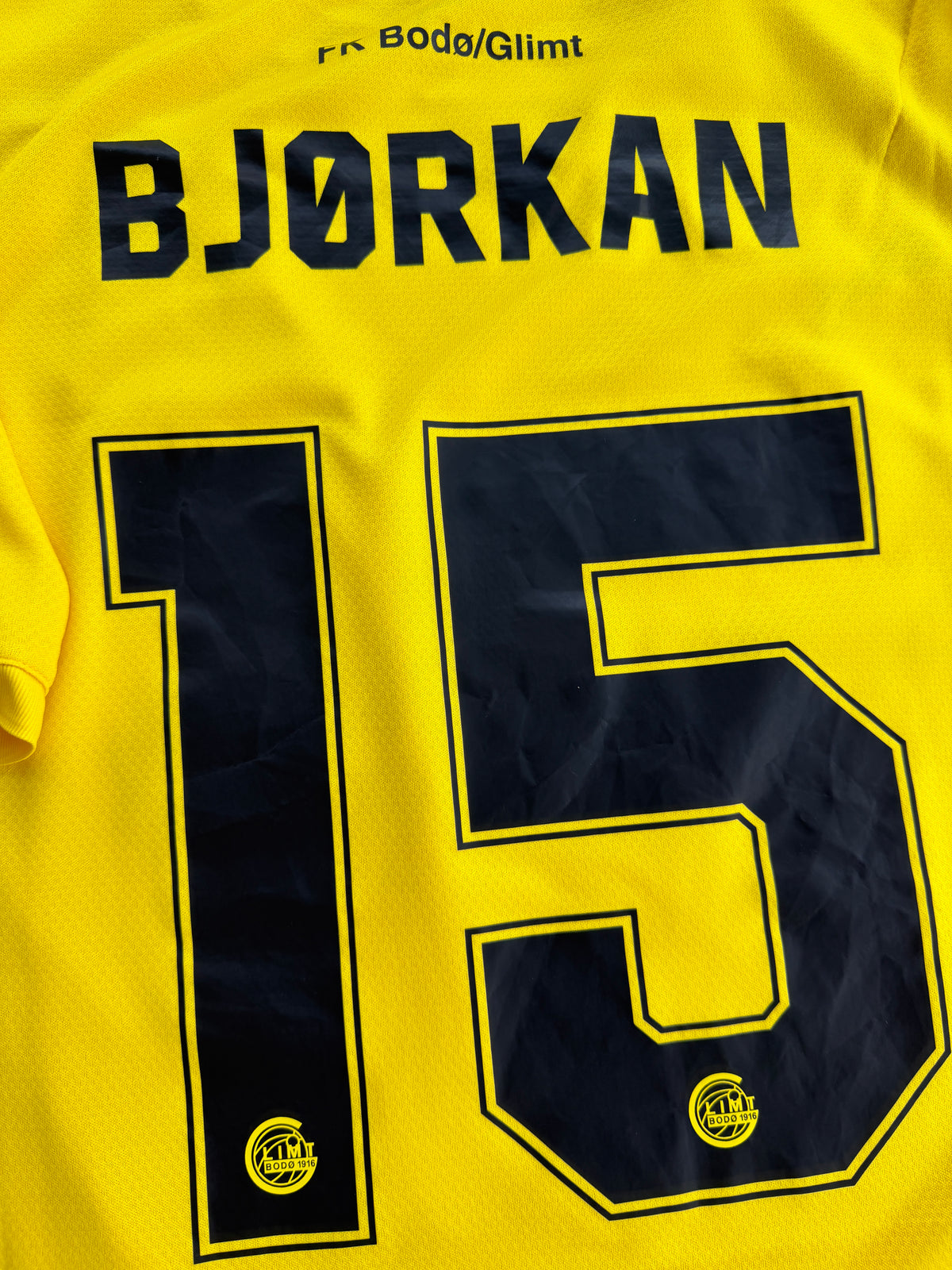 Mfs Bodo Glimt FK F.Bjørkan #15 Puma 2024/25 taille L