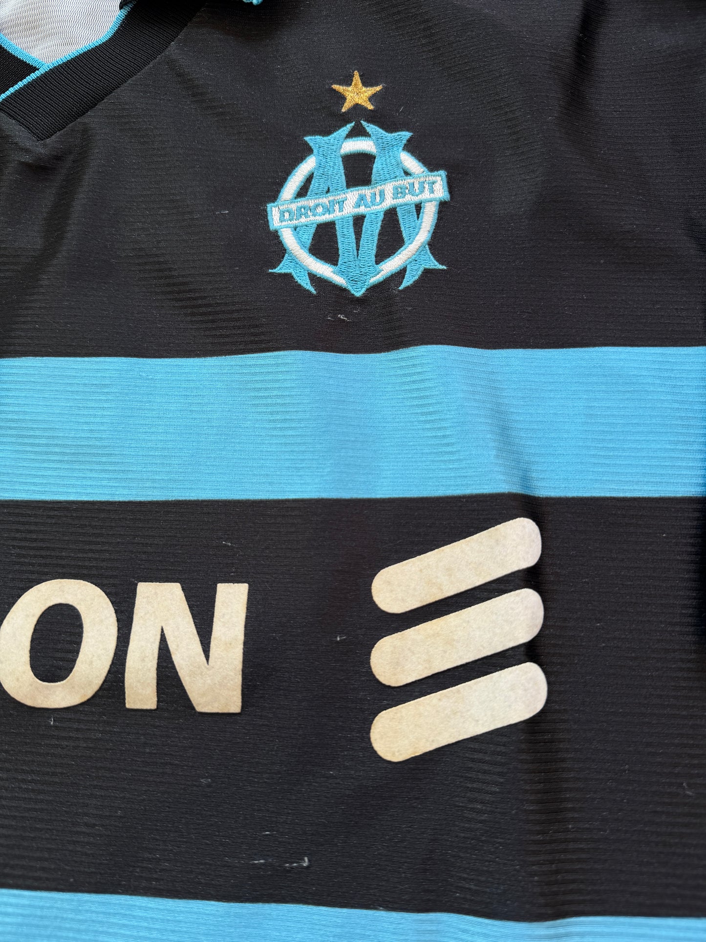 Mfs Olympique de Marseille #7 Robert Pires Adidas 99/00 taille XL