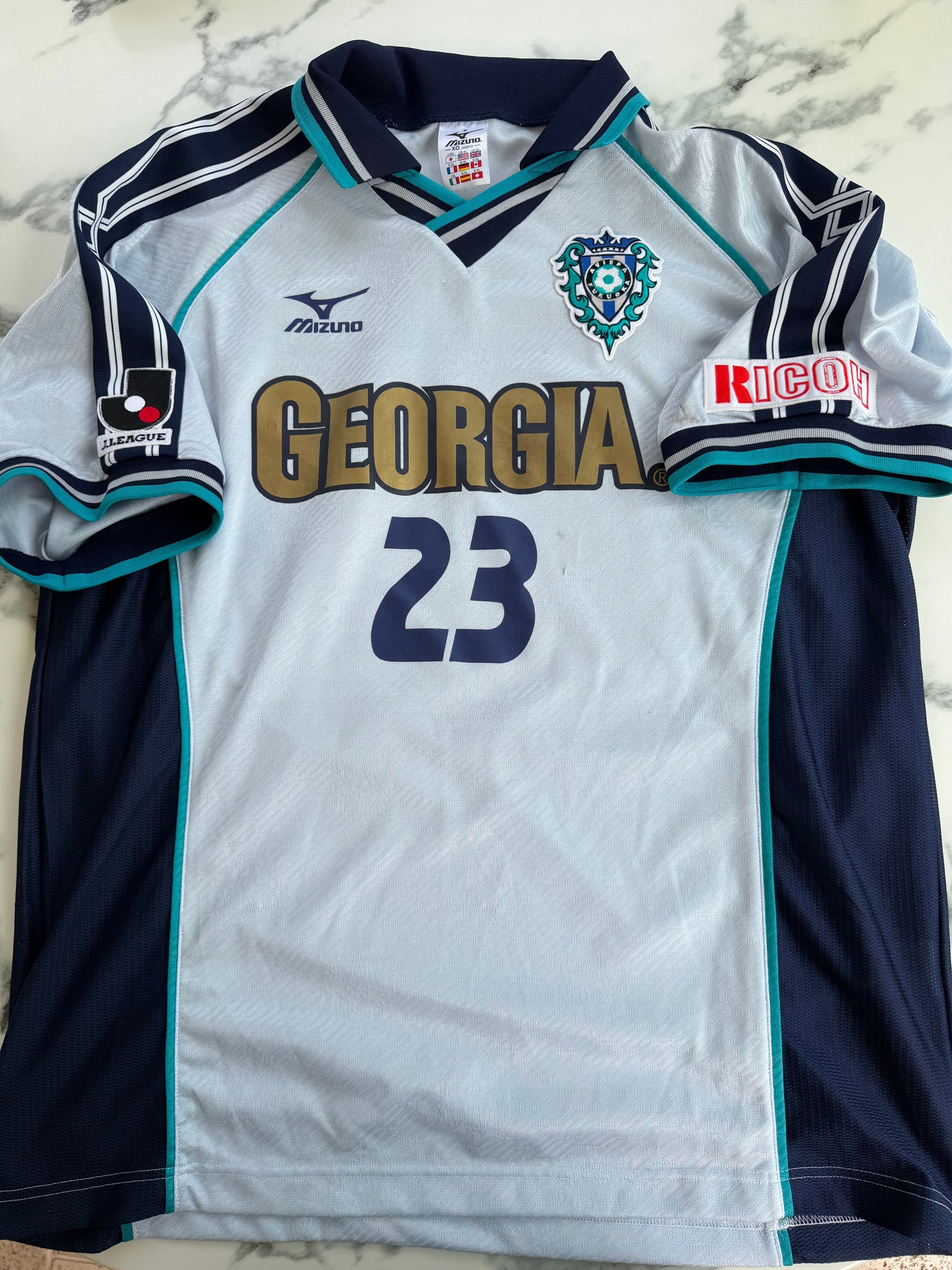 Mfs Avispa Fukuoka #23 Mizuno 1999 taille XL